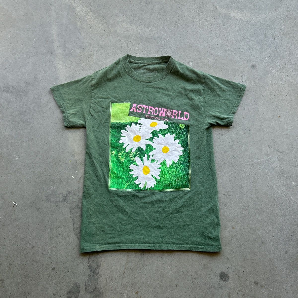 Travis Scott Travis Scott Astroworld Festival Run Shirt Size US S / EU 44-46 / 1 - 1 Thumbnail