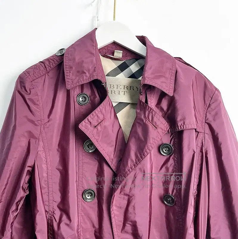 Burberry Burberry Multicolor Women's Trench Coat. Size M / US 6-8 / IT 42-44 - 2 Thumbnail