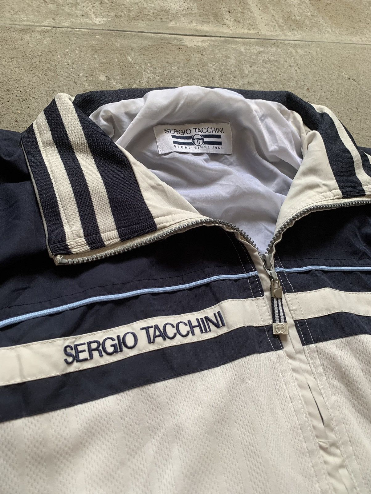 Sergio Tacchini Sergio Tacchini Vintage Zip up Size US XXL / EU 58 / 5 - 3 Thumbnail