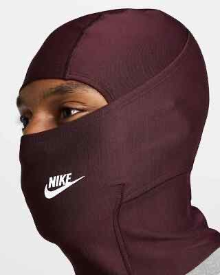 Nike Nike Pro Hyperwarm Hood Dark Red Burgundy Balaclava shiesty Size ONE SIZE - 2 Thumbnail