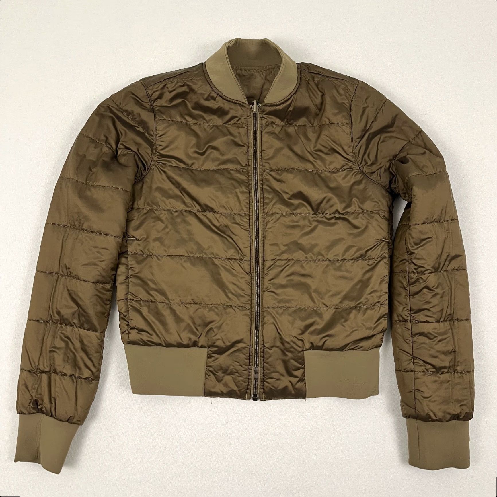 Lululemon Lululemon Jacket Womens Size 4 Frontier Brown Reversible Quilted Non Stop Bomber Size S / US 4 / IT 40 - 2 Thumbnail