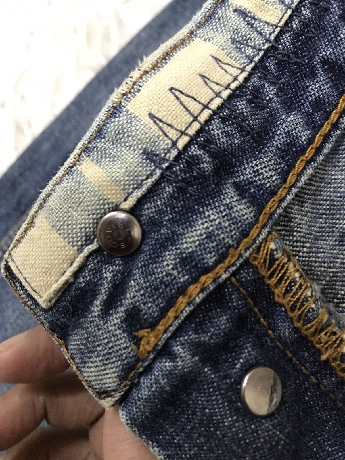 Eternal Vintage Eternal Carpenter Denim Jeans Pants Size US 32 / EU 48 - 10 Thumbnail