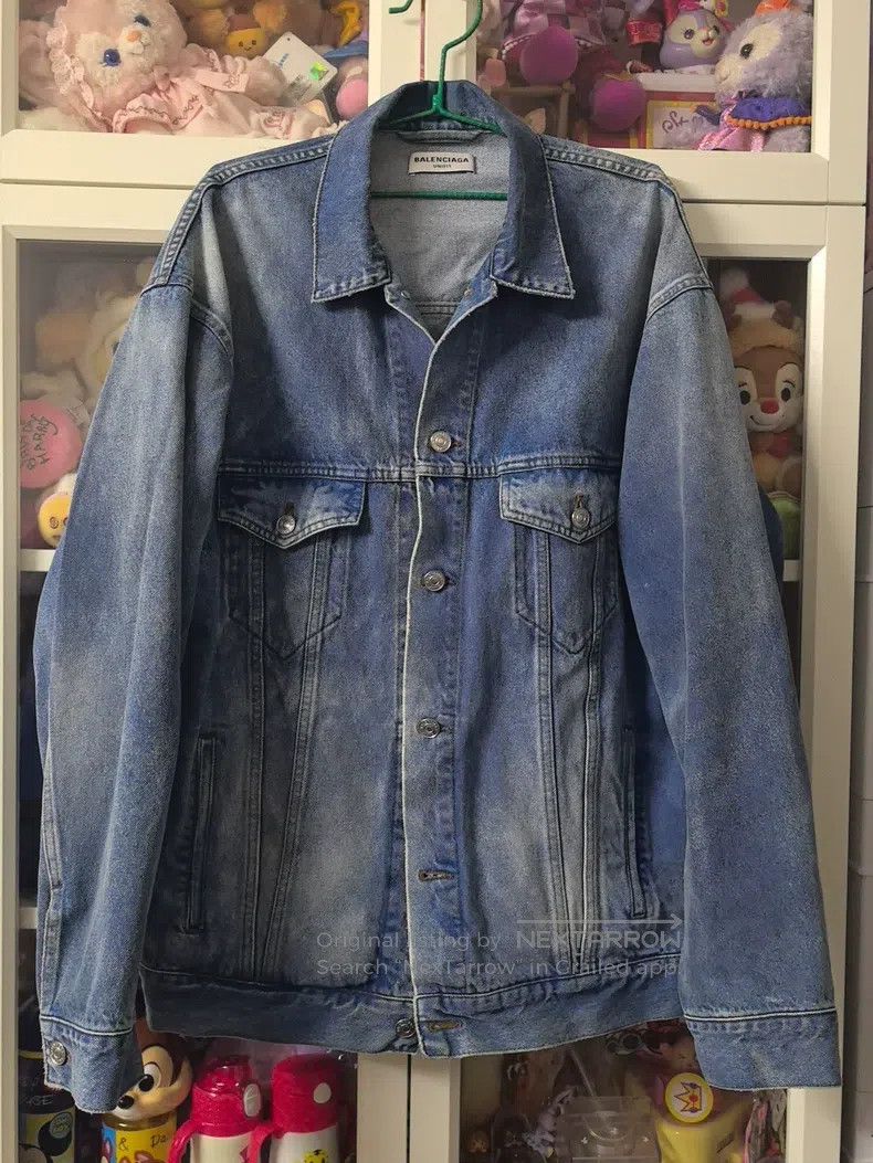 Balenciaga Balenciaga Men's Denim Jacket Size US S / EU 44-46 / 1 - 2 Thumbnail