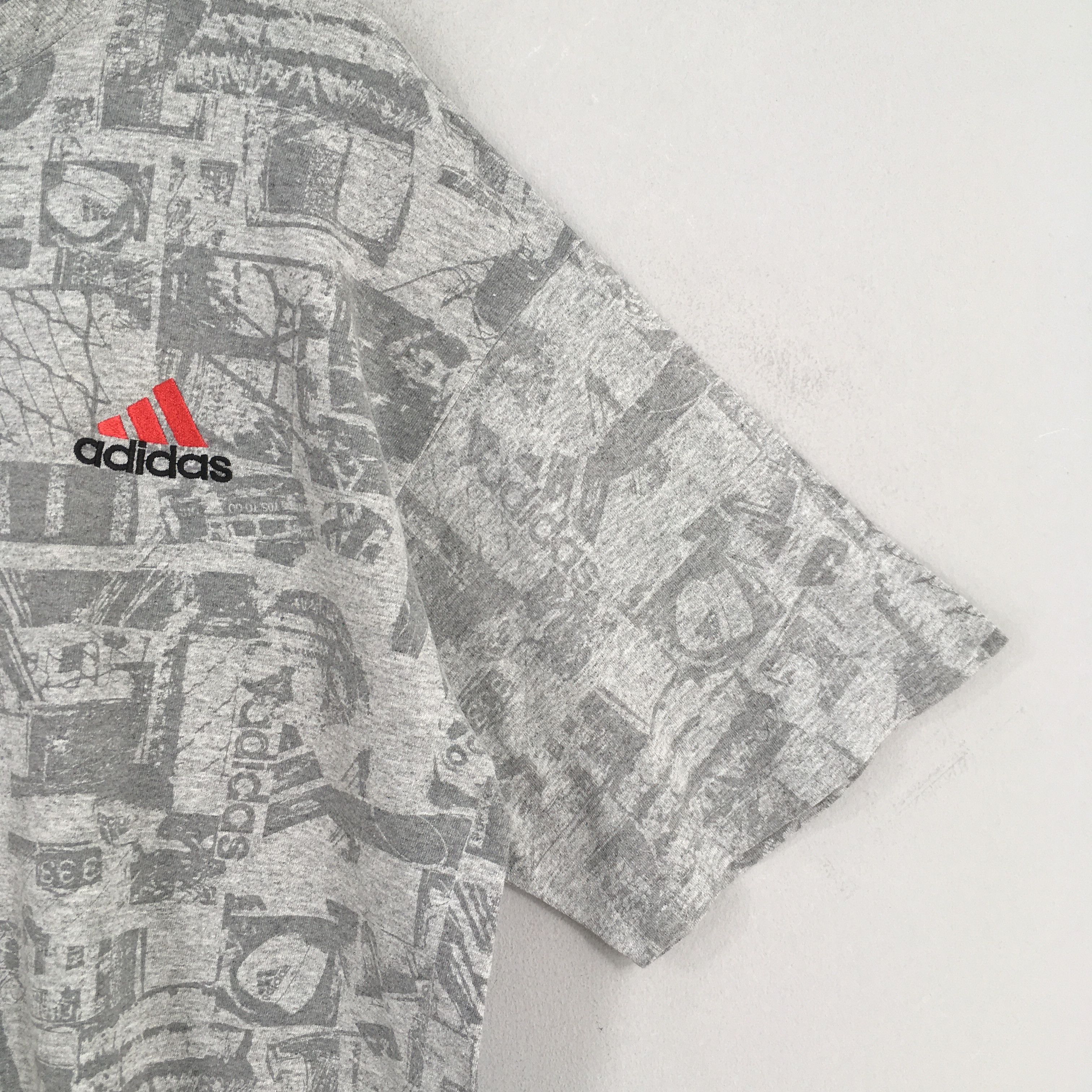 Adidas × Vintage Vintage 90's Adidas Equipment Football T shirt Large Size US L / EU 52-54 / 3 - 4 Thumbnail