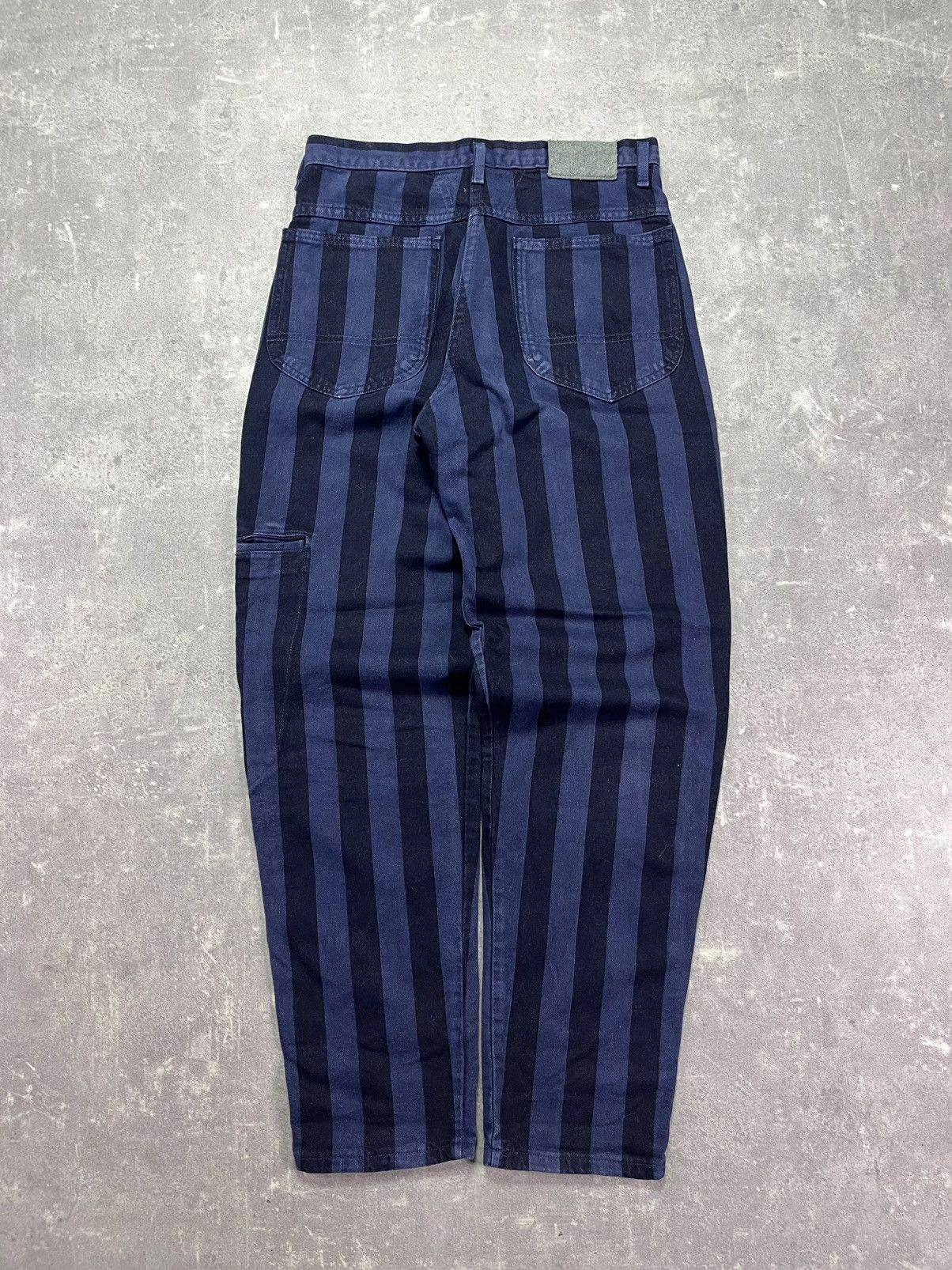 Marithe + Francois Girbaud 90s Marithe + Francois Girbaud Striped Balloon Pants 29 Size US 29 - 1 Thumbnail