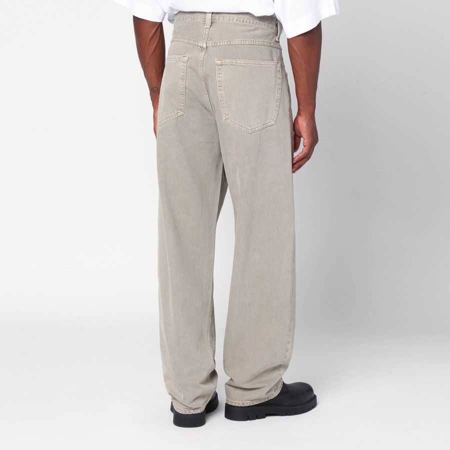 Agolde o1d2blof1025 Denim Jeans in Beige Size US 33 - 4 Thumbnail