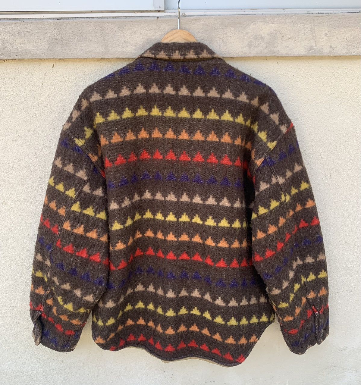 Japanese Brand Crazy Cozy Art Blanket Outdoor Jacket Size US L / EU 52-54 / 3 - 3 Thumbnail