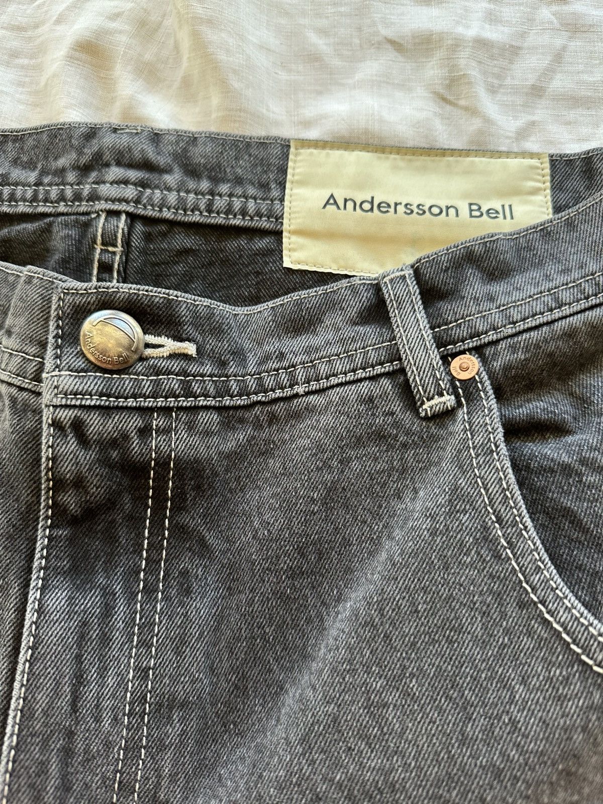 Andersson Bell Ghentle raw cut flared jeans Size US 34 / EU 50 - 5 Thumbnail