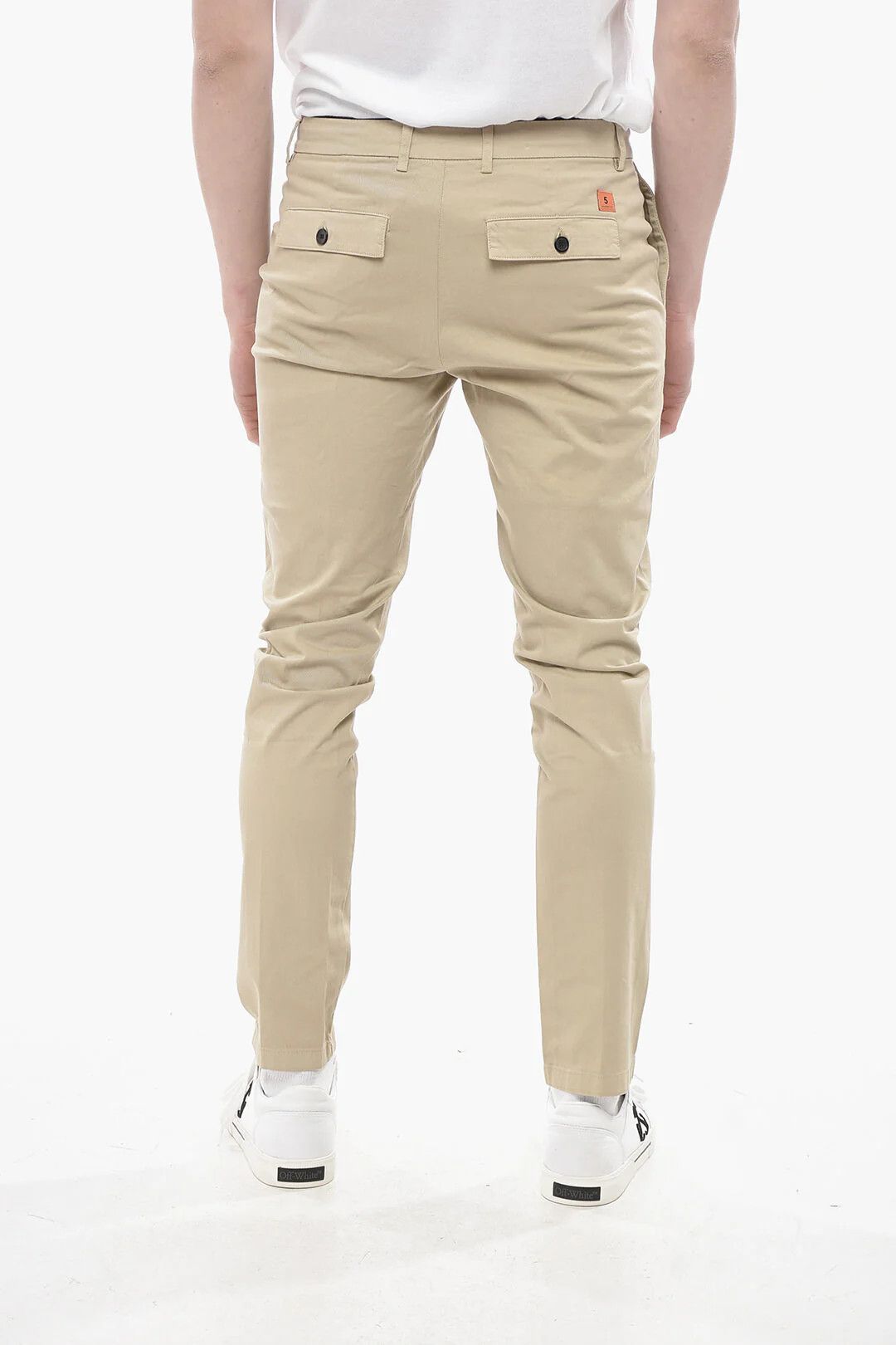 DEPARTMENT5 og1mm0326 Cotton Pant in Beige Size US 32 / EU 48 - 2 Thumbnail