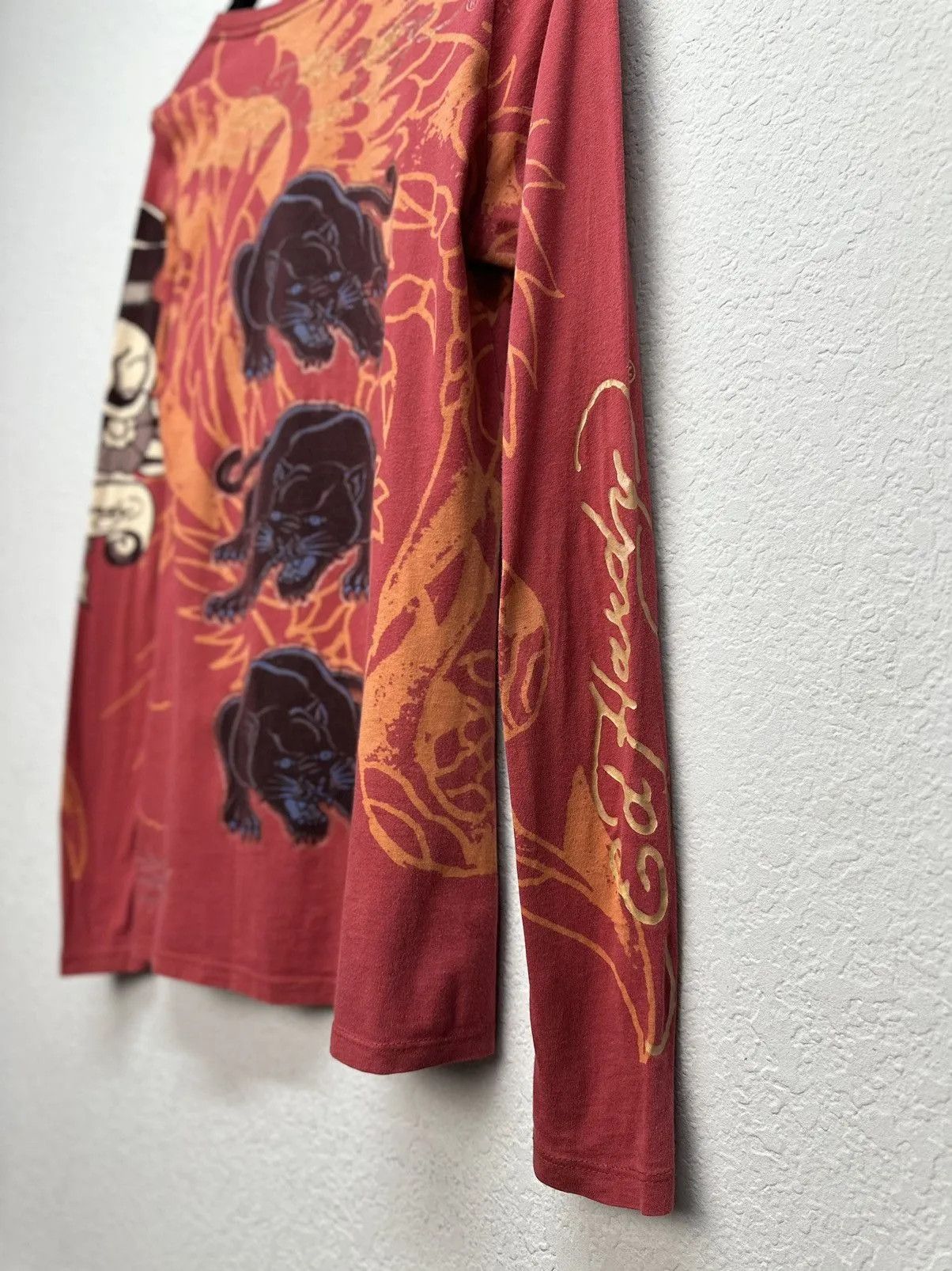 14th Addiction Christian Audigier Longsleeve Shirt Ed Hardy Vintage Y2K Size US S / EU 44-46 / 1 - 4 Thumbnail