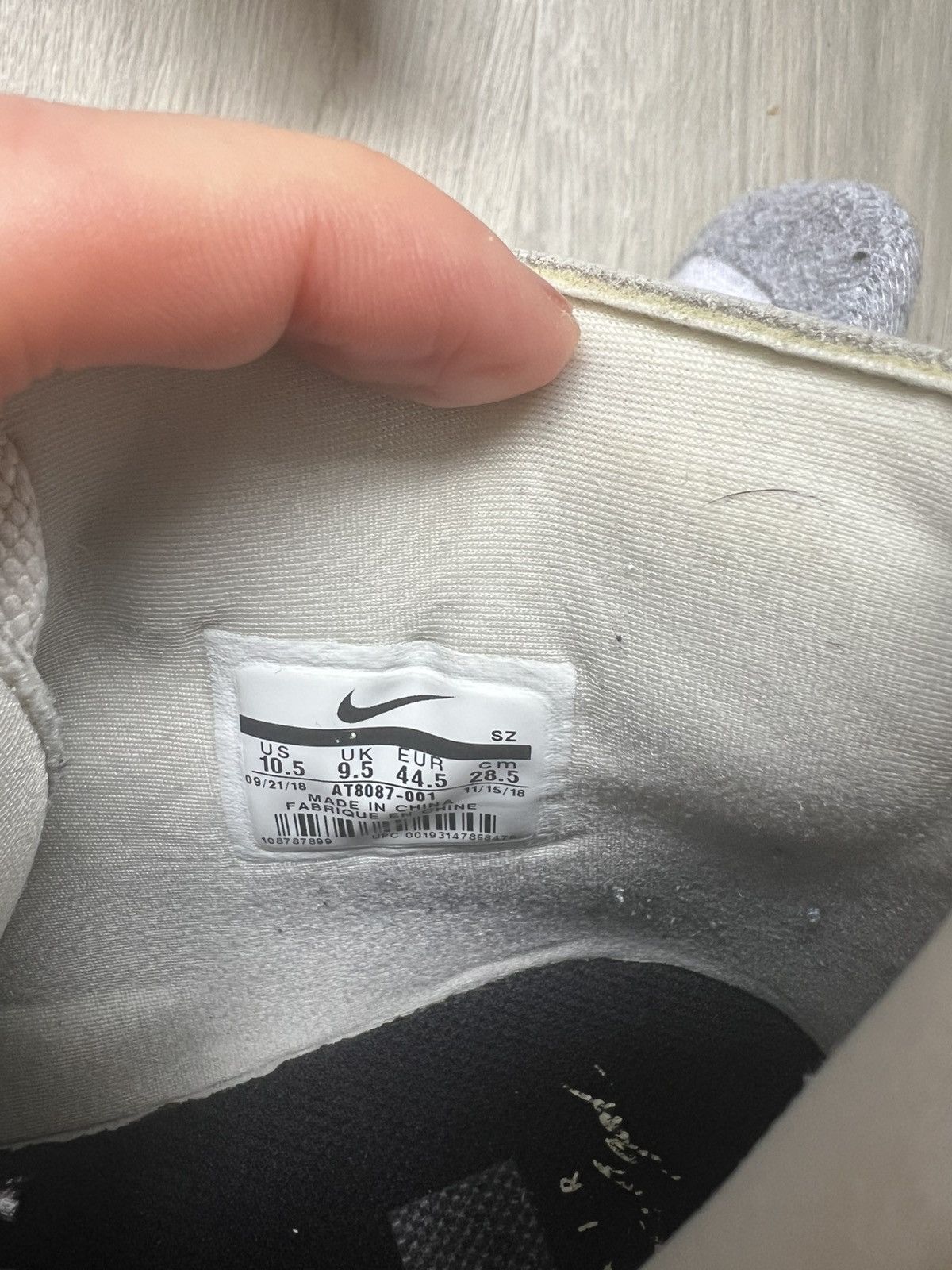 Fear of God × Nike Nike Air Fear of God Raid Size US 10.5 / EU 43-44 - 7 Thumbnail