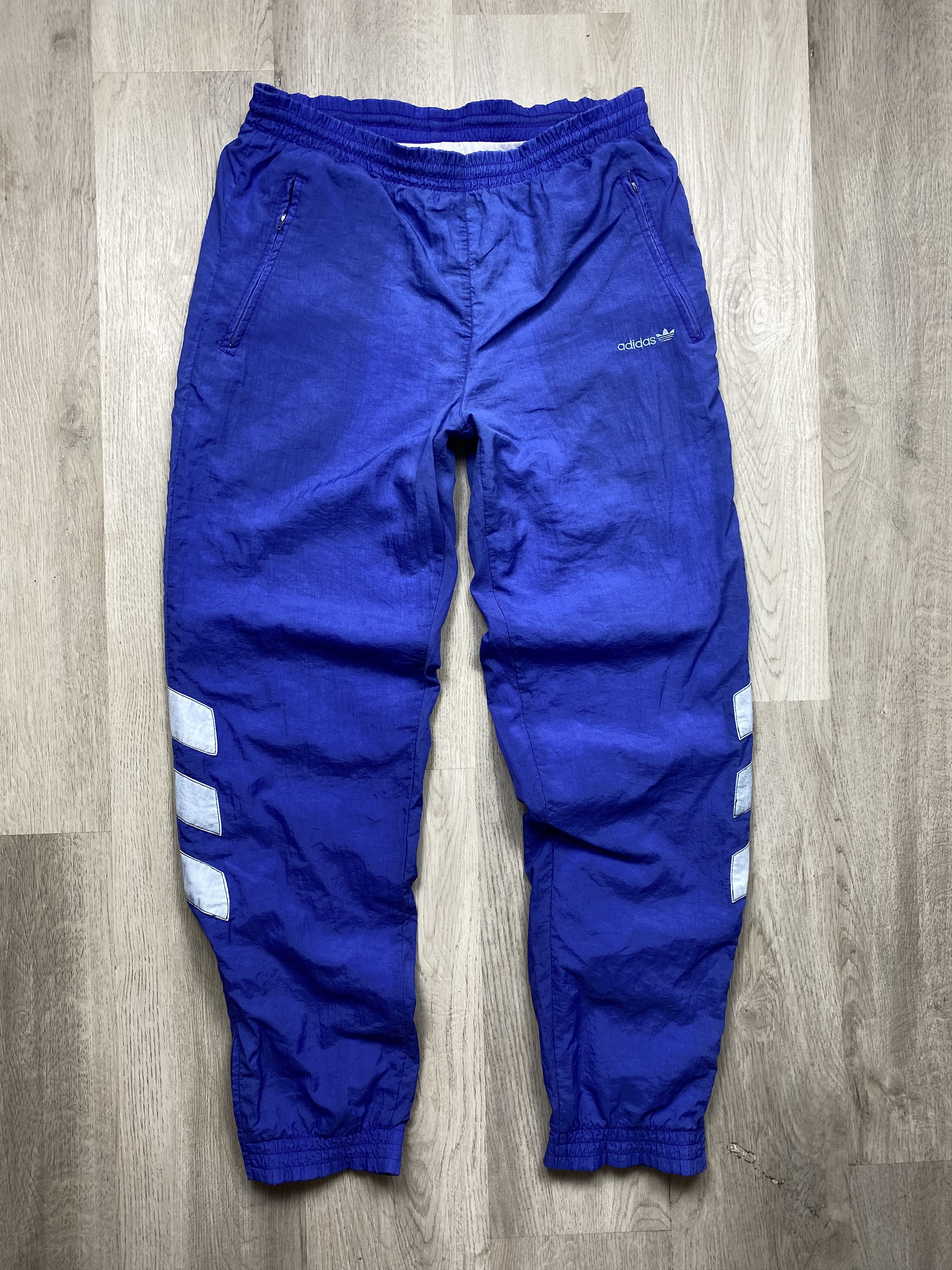 Adidas Adidas Vintage Mens Nylon Track Suit Jacket +Pants Gorpcore Size US 32 / EU 48 - 13 Thumbnail