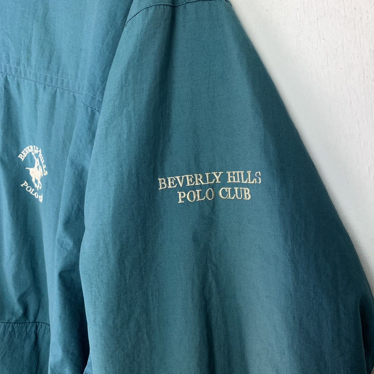 Beverly Hills Polo Club × Japanese Brand × Vintage Vtg Beverly Hills Polo Club MiniLogo Embroidery Light Jacket Size US M / EU 48-50 / 2 - 13 Thumbnail