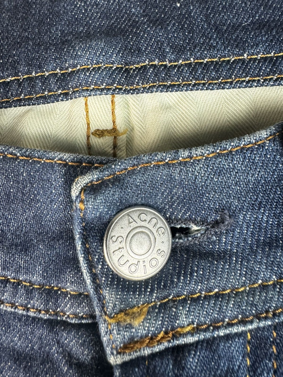 Acne Studios Acne Studios BlaKonst North Dark Blue Denim Pants / Jeans Size US 30 / EU 46 - 3 Thumbnail