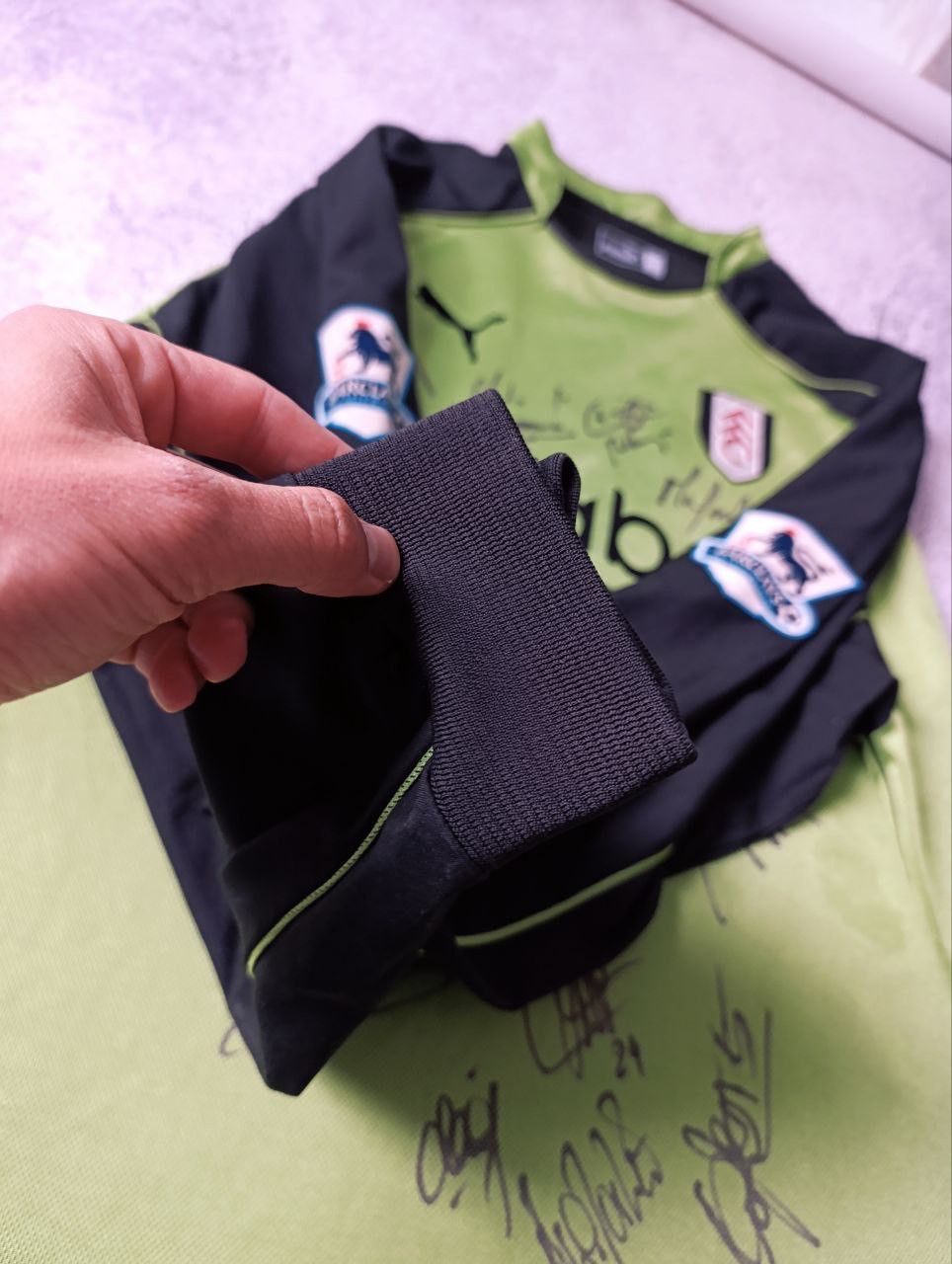 Puma Puma Edwin Van Der Sar Game Fulham Goalkeepers 2004-05 Size US XXL / EU 58 / 5 - 9 Thumbnail