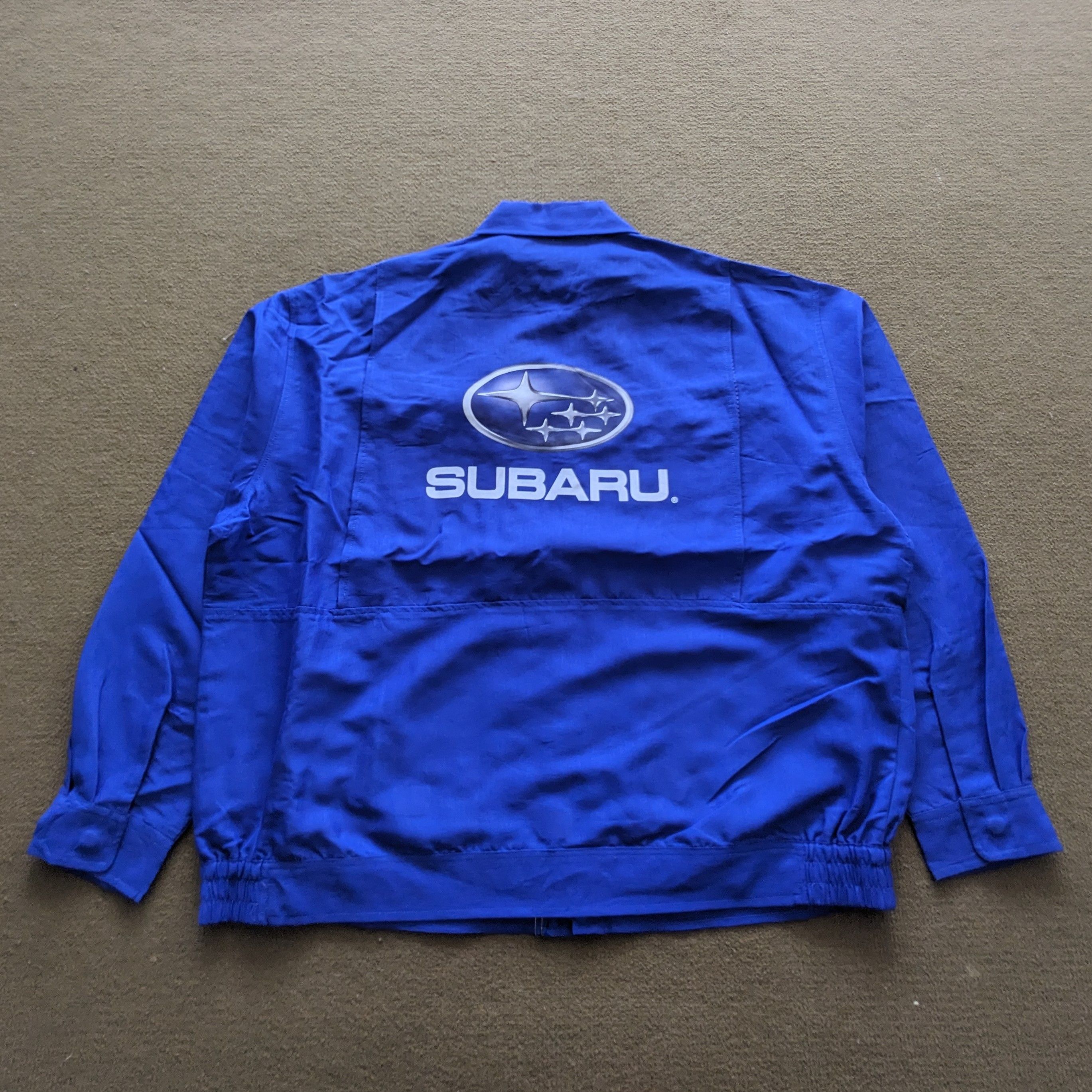 Japanese Brand Vintage SUBARU Racing Japanese Uniform Custom Jacket Size US XXL / EU 58 / 5 - 3 Thumbnail
