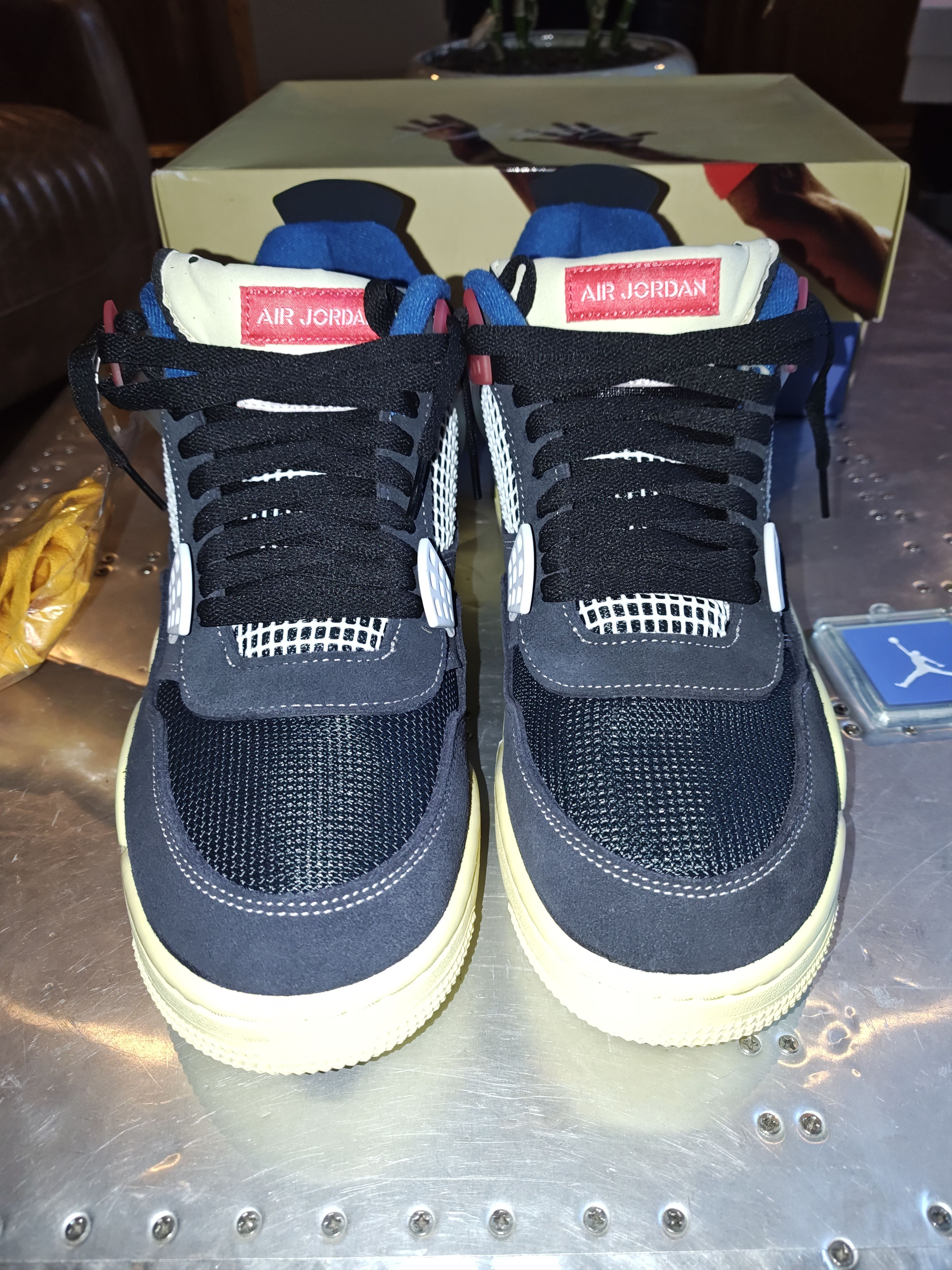 Jordan Brand Jordan 4 union off noir Size US 12.5 / EU 45-46 - 6 Thumbnail