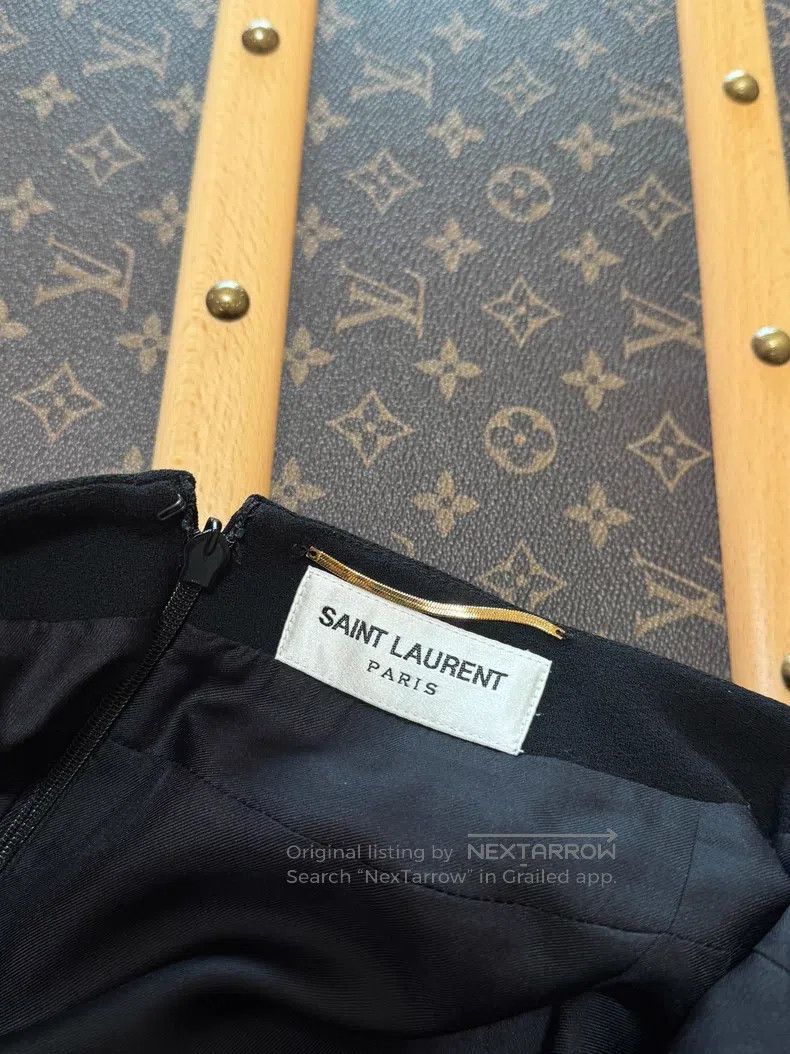 Saint Laurent Paris Saint Laurent Paris Vintage Strapless Dress Size XS / US 0-2 / IT 36-38 - 4 Thumbnail