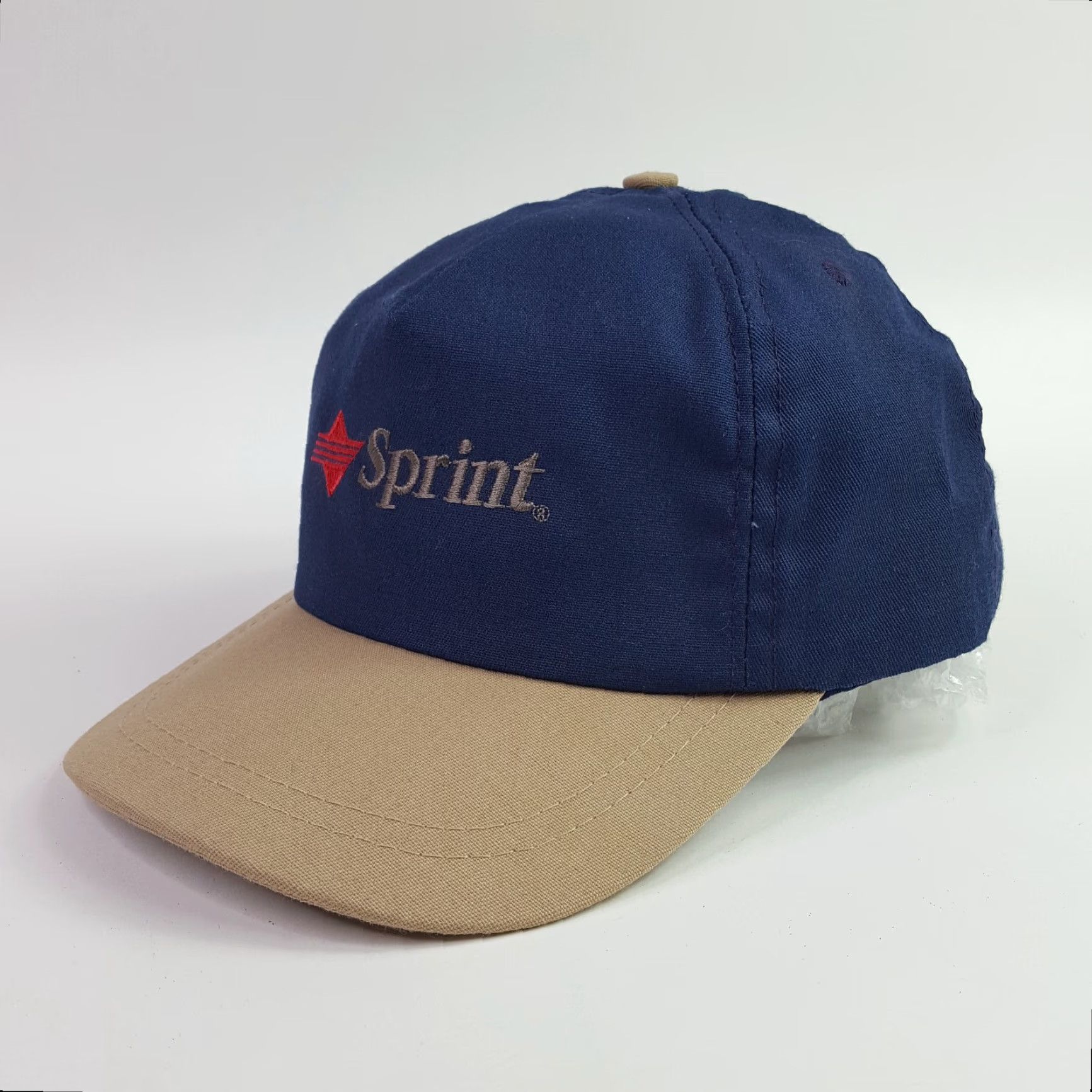 Logo 7 Vintage Sprint Phones Logo Snapback Adjustable Hat Baseball Cap Men Blue 90s Retro Phone Embroidered Adjustable Breathable Twill Cap America Mens Hats Size ONE SIZE - 3 Thumbnail