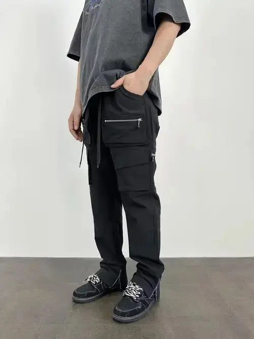 Vintage function cargo zipper pants Size US 30 / EU 46 - 1 Thumbnail