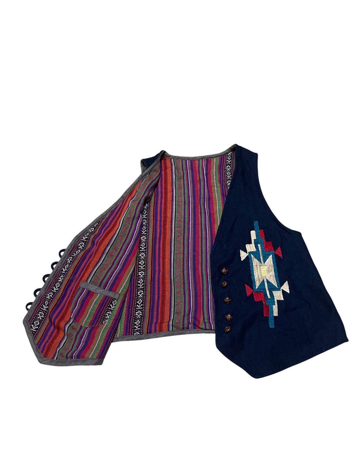 Vintage Vintage Chimayo Vest Design Western Rockabilly Size US XS / EU 42 / 0 - 8 Thumbnail