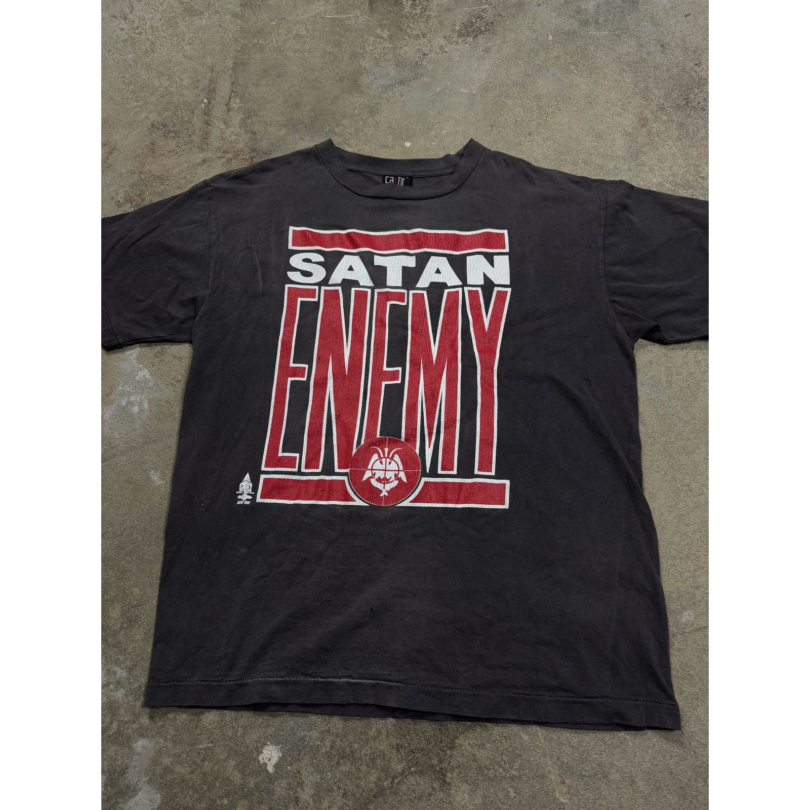 Saint Mxxxxxx Public Enemy Tee Used Large