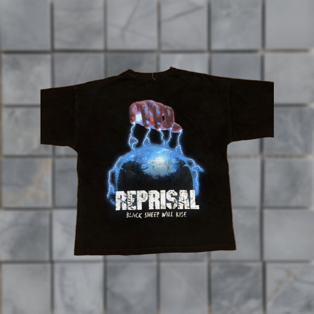 J Brand Reprisal T-Shirt Black XL Black Sheep Will Rise Mens Shirt Size US XL / EU 56 / 4 - 1 Thumbnail
