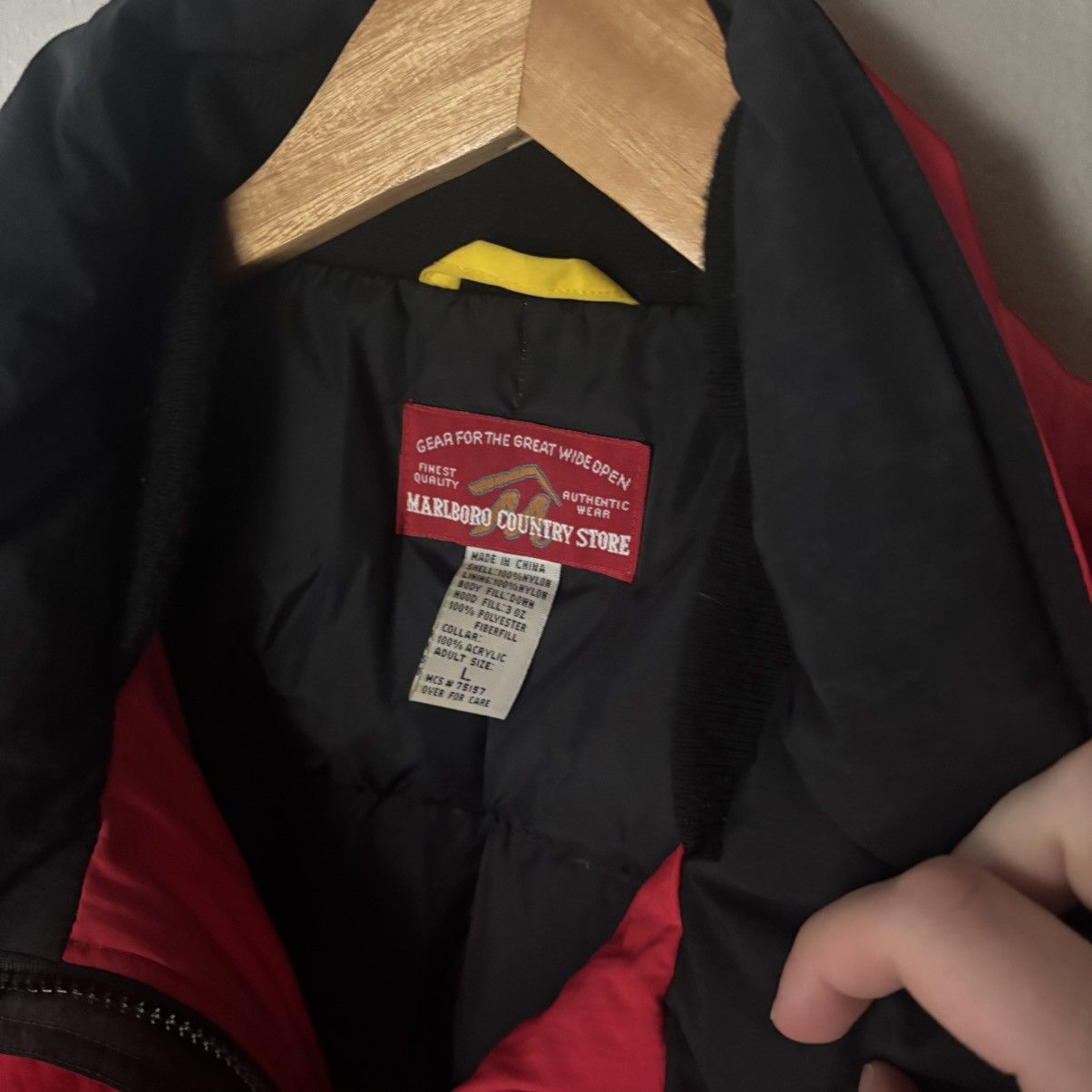 Marlboro Vintage Marlboro Red Goose Down Parka Jacket Size US L / EU 52-54 / 3 - 2 Thumbnail