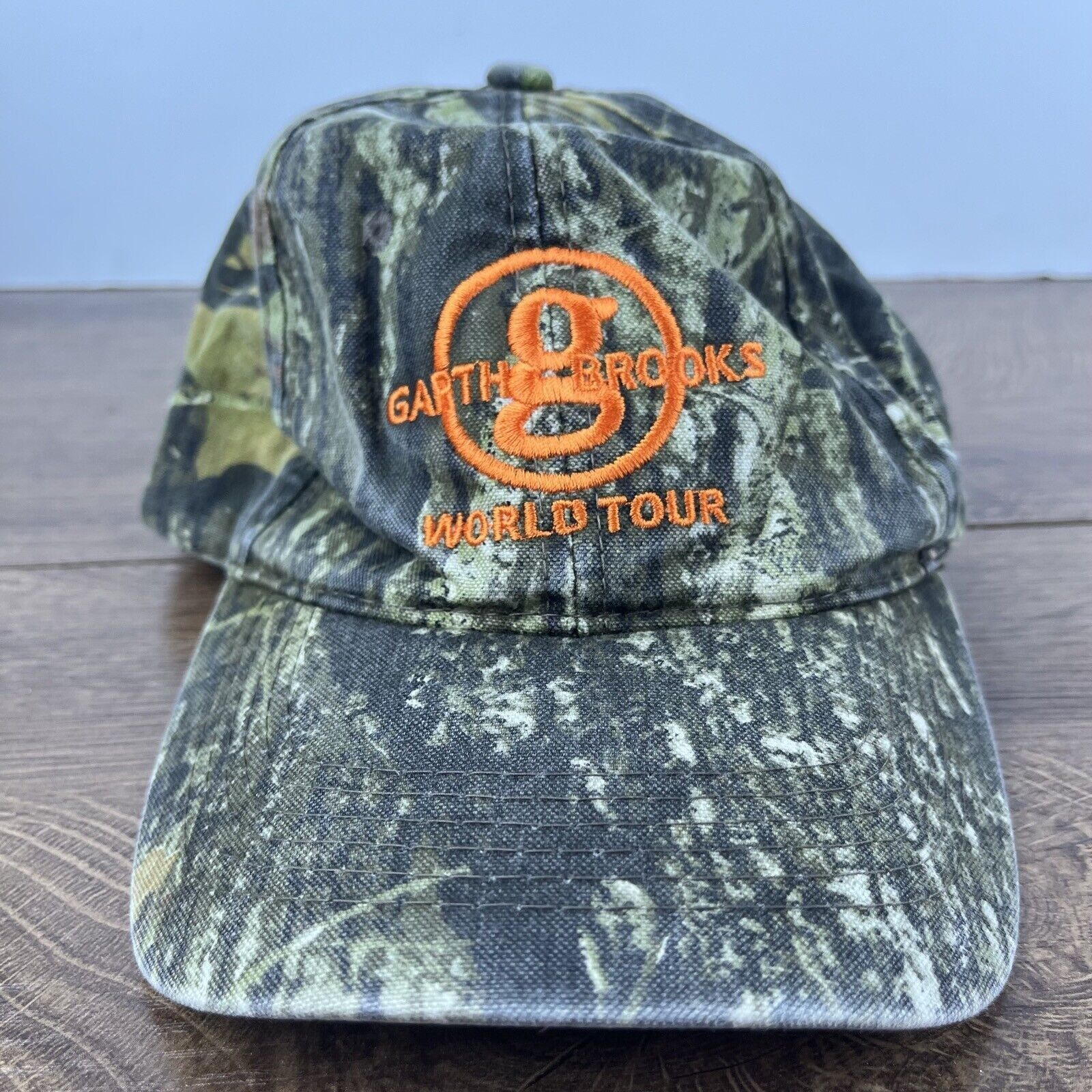 Other Garth Brooks Hat World Tour Hat Green Camo Cap Adjustable Ca Size ONE SIZE - 2 Thumbnail