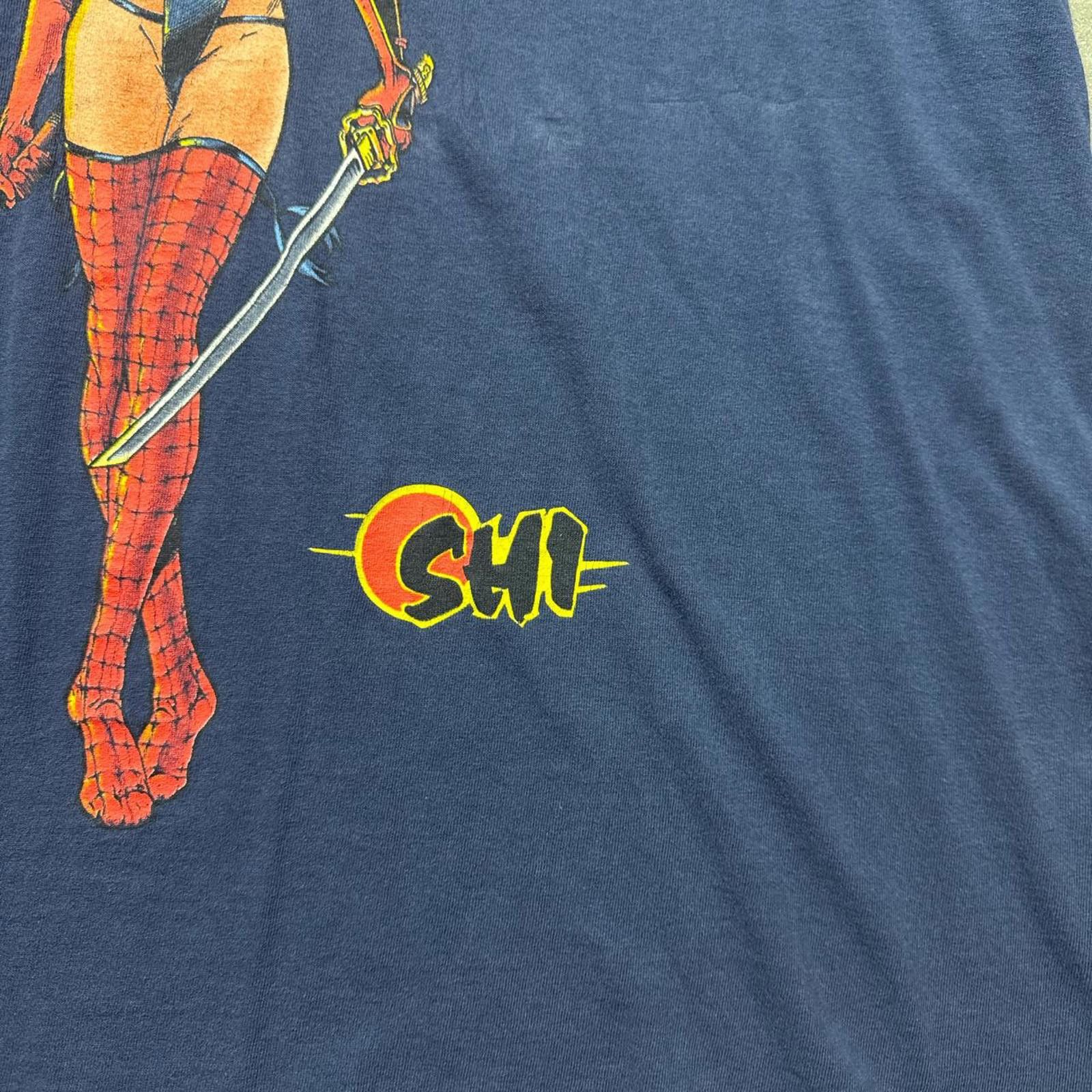 Changes Shi Lady Death Crusade Comics 1997 Vintage Ninja T-Shirt Size US XL / EU 56 / 4 - 6 Thumbnail