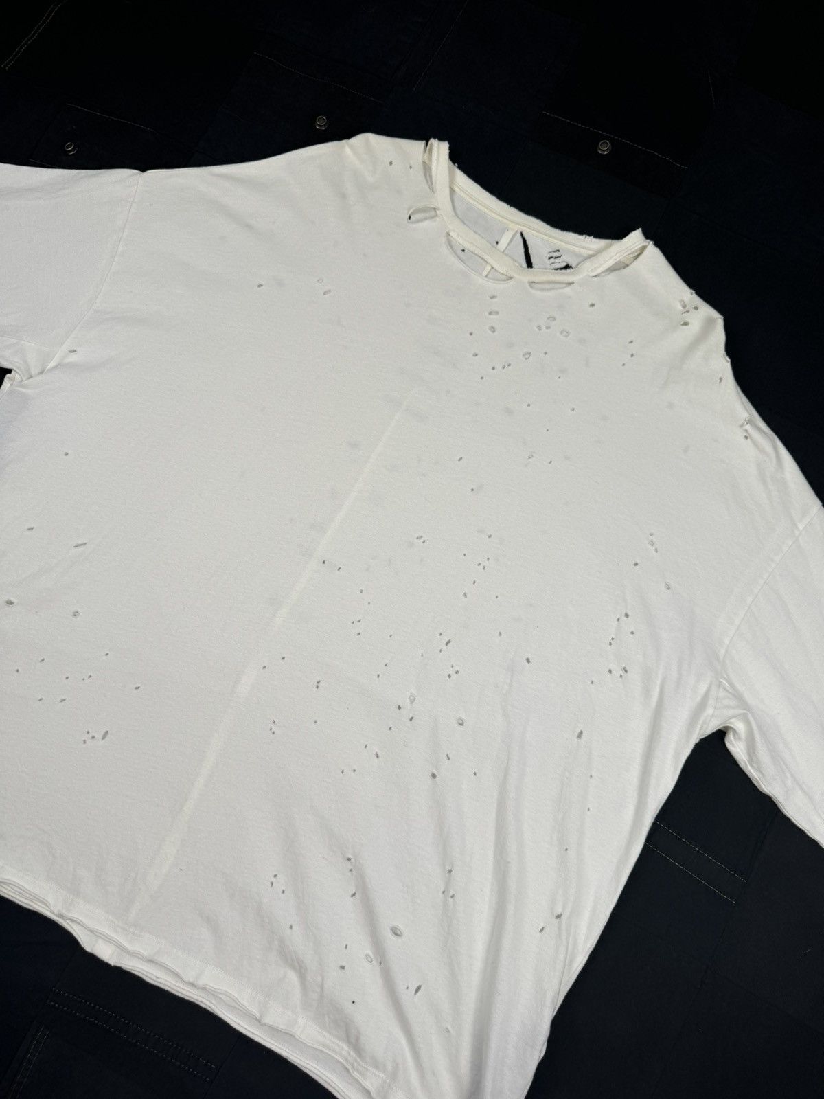 Ben Taverniti Unravel Project Oversized Distressed Tee Size US M / EU 48-50 / 2 - 3 Thumbnail