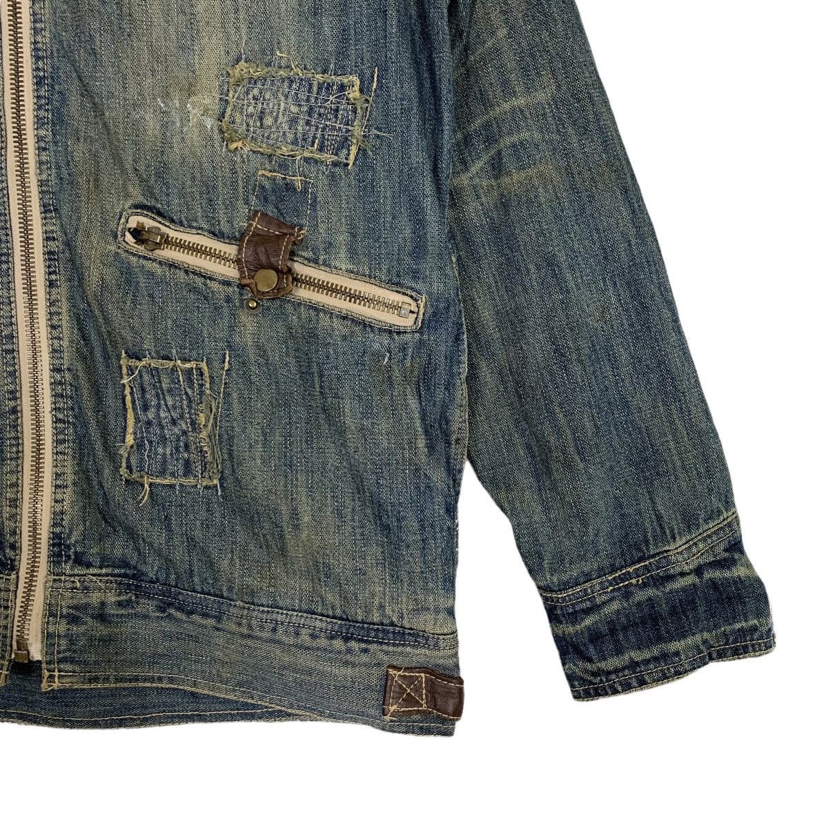 Vintage Vintage 80s Japanese Brand Denim Jacket Size M Size US M / EU 48-50 / 2 - 6 Thumbnail