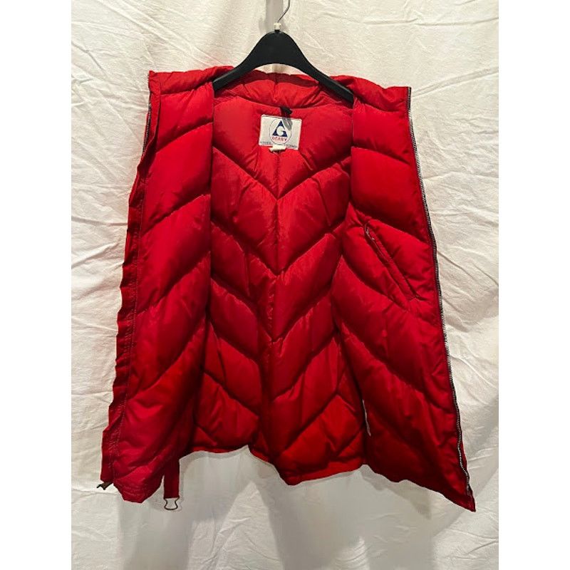 Vintage VTG Gerry Jacket Full Zip Ski Down Jacket Hidden Hood 70s M Size US M / EU 48-50 / 2 - 3 Thumbnail
