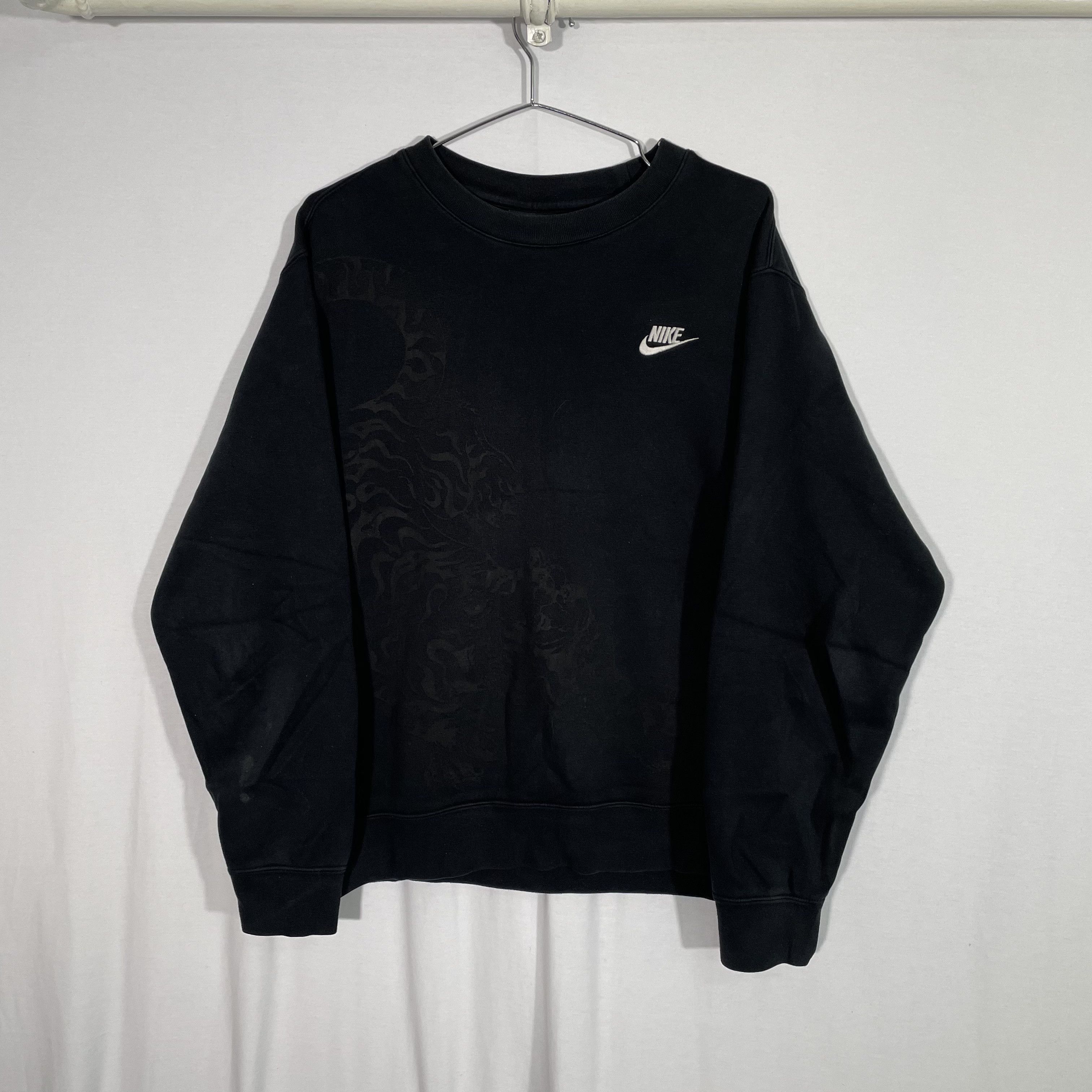 Nike Custom Nike Tiger Sweatshirt Size M – Streetwear Grunge Y2K Size US M / EU 48-50 / 2 - 1 Thumbnail