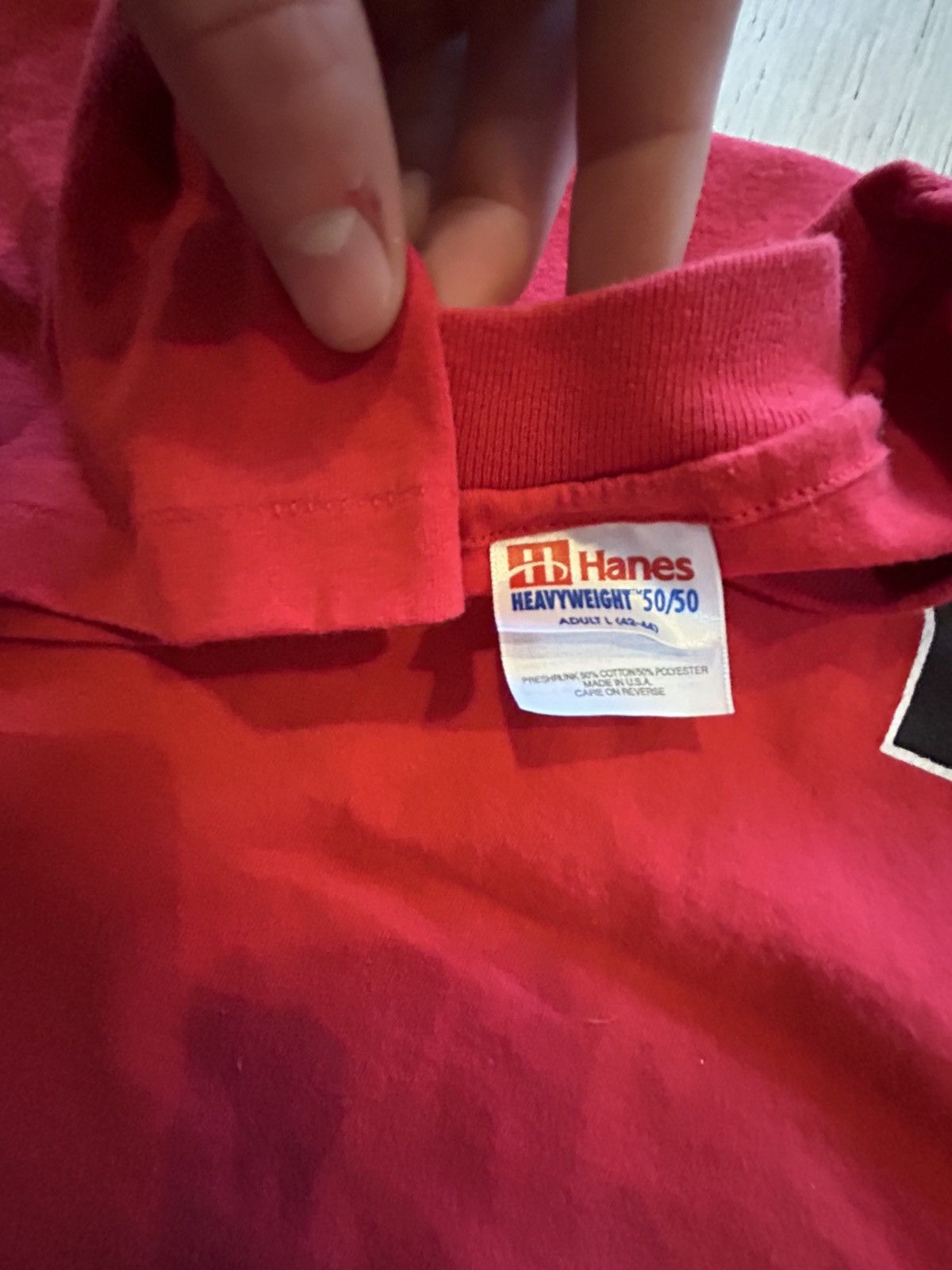 Vintage RARE! Vintage 90s single stitch McDonald’s “super size” tee Size US L / EU 52-54 / 3 - 5 Thumbnail