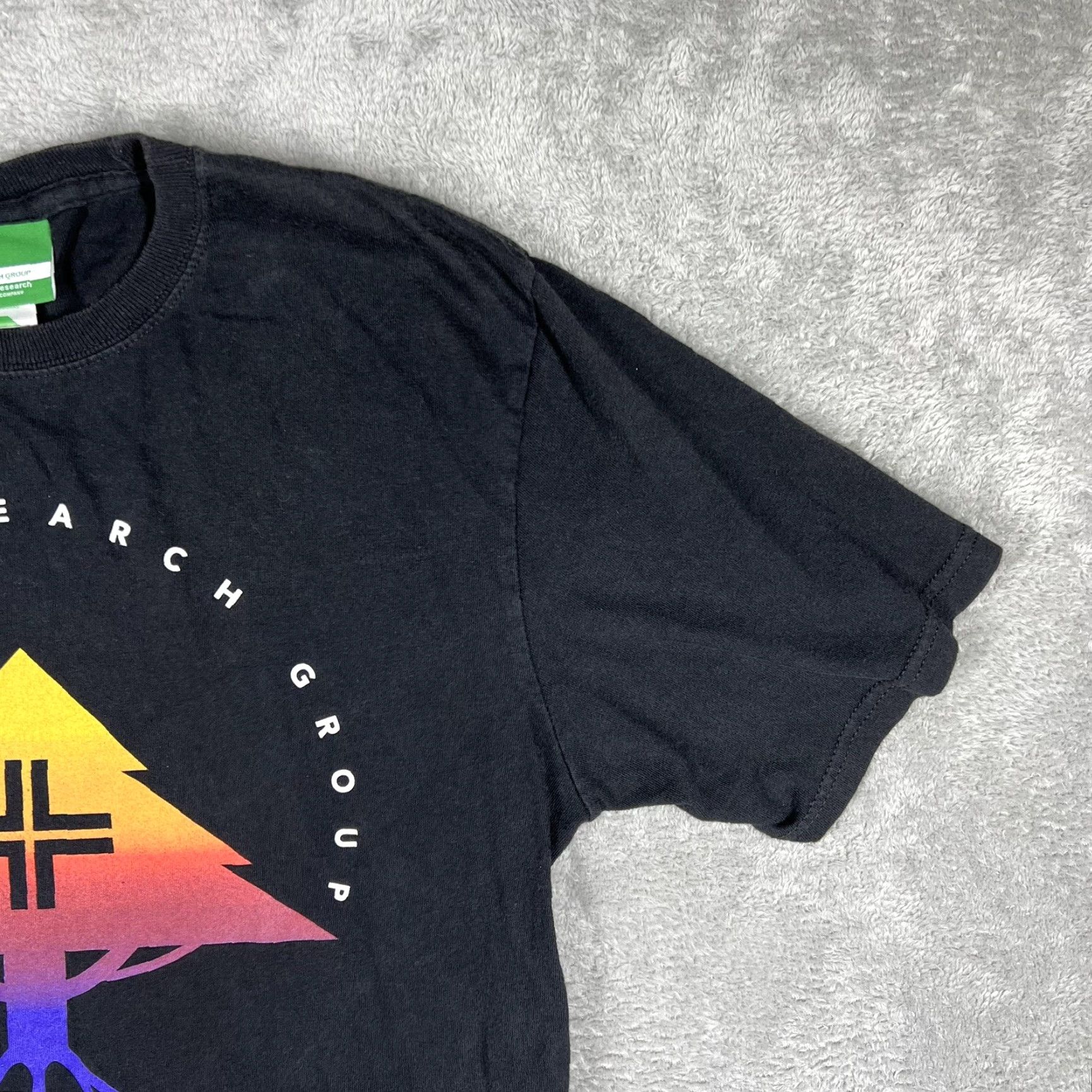 Vintage LRG T-Shirt Men’s Size S Black Crew Neck Short Sleeve Gradient Graphic Logo Size US S / EU 44-46 / 1 - 2 Thumbnail
