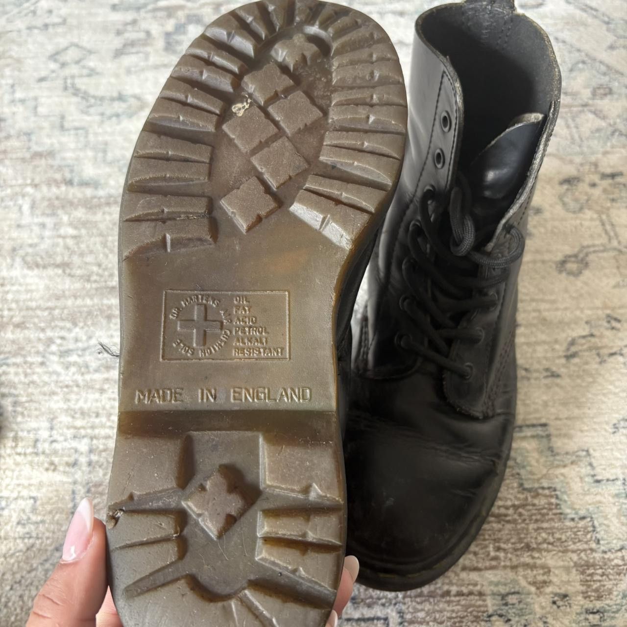 Dr. Martens Made in England high tops doc martens Size US 8 / EU 41 - 3 Thumbnail