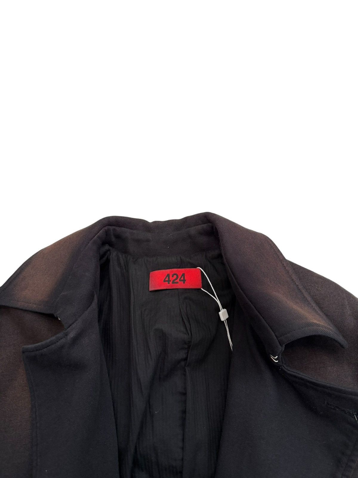 424 Reconstructed Sun Faded Jersey Shirts Overcoat Trench Size US S / EU 44-46 / 1 - 5 Thumbnail