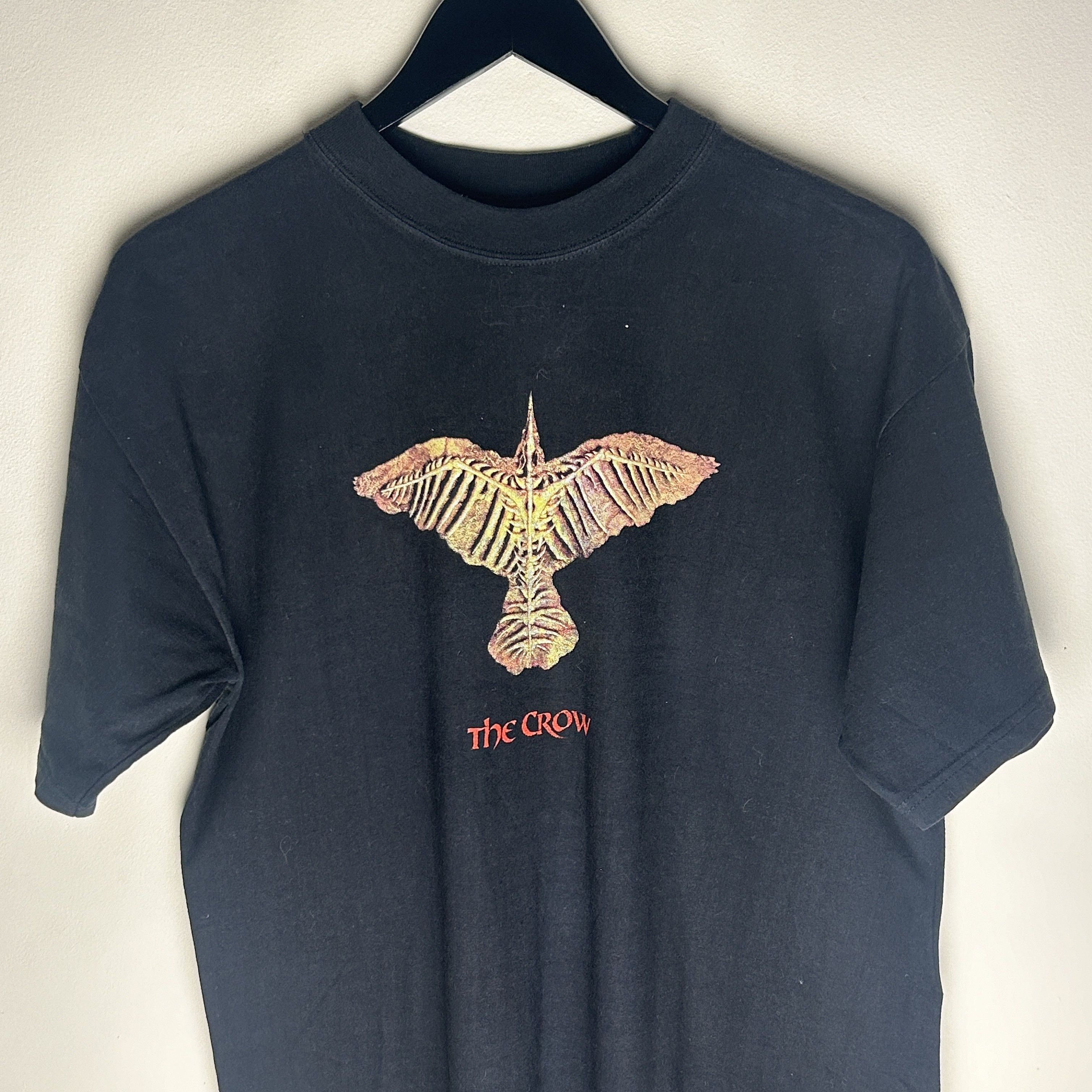 Vintage Vintage The Crow Euro Promo 1994 Movie T-shirt Size US XL / EU 56 / 4 - 2 Thumbnail