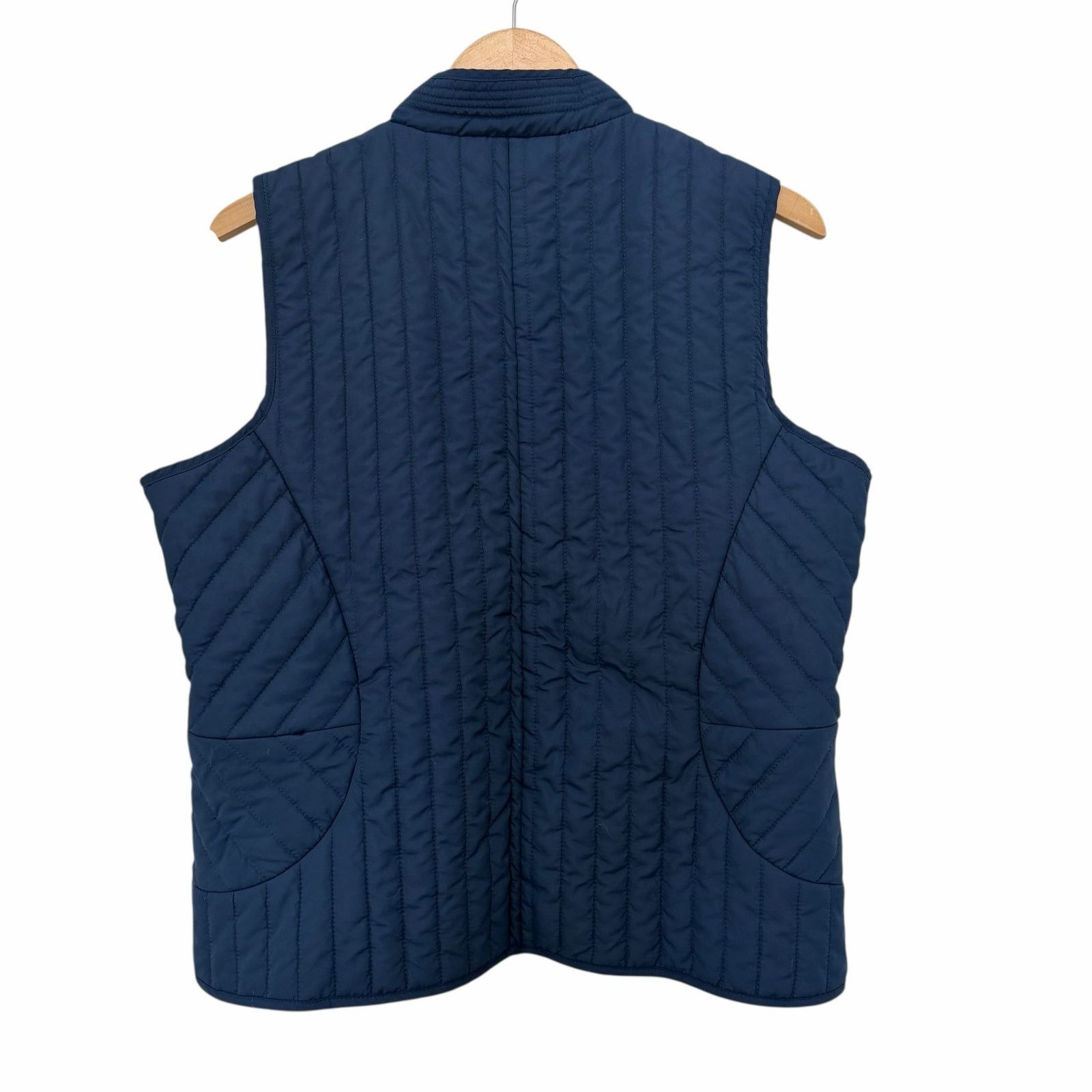 Orvis Orvis Navy Blue Quilted Nylon Vest Sz L Size L / US 10 / IT 46 - 3 Thumbnail