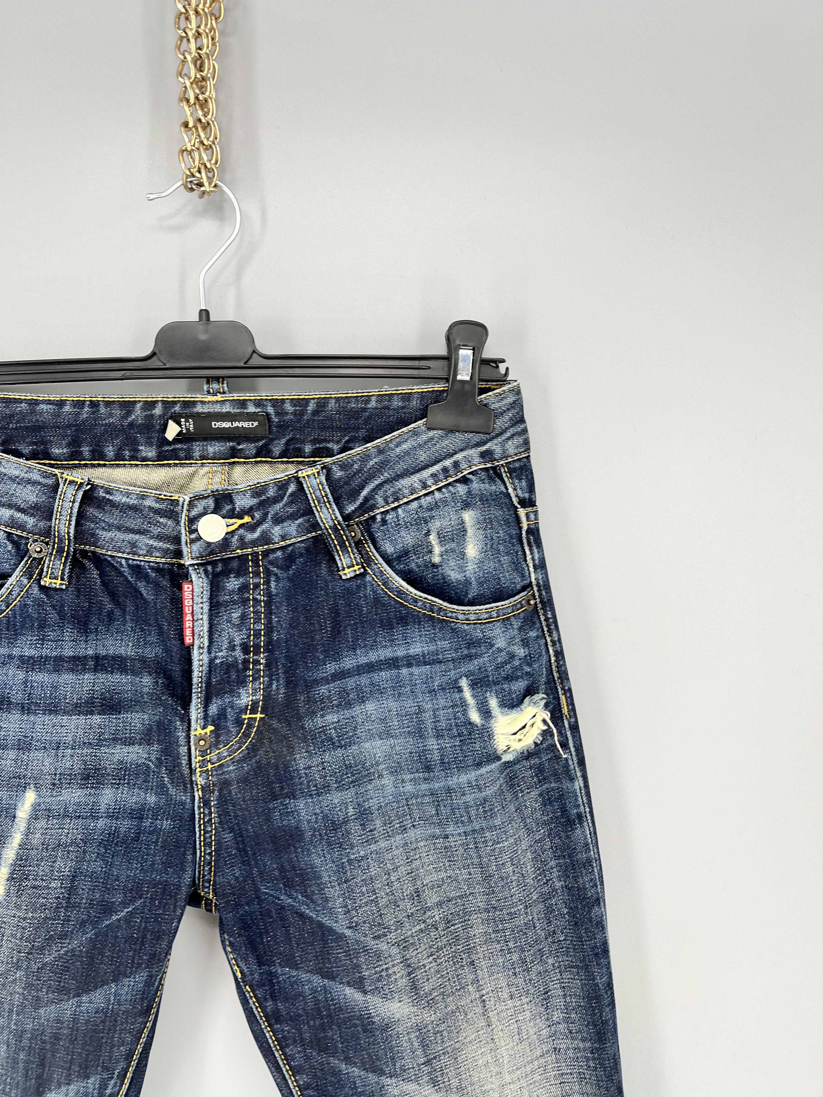 Dsquared2 Vintage Dsquared2 Jeans Denim Skinny Fit Luxary Style Size US 27 - 4 Thumbnail