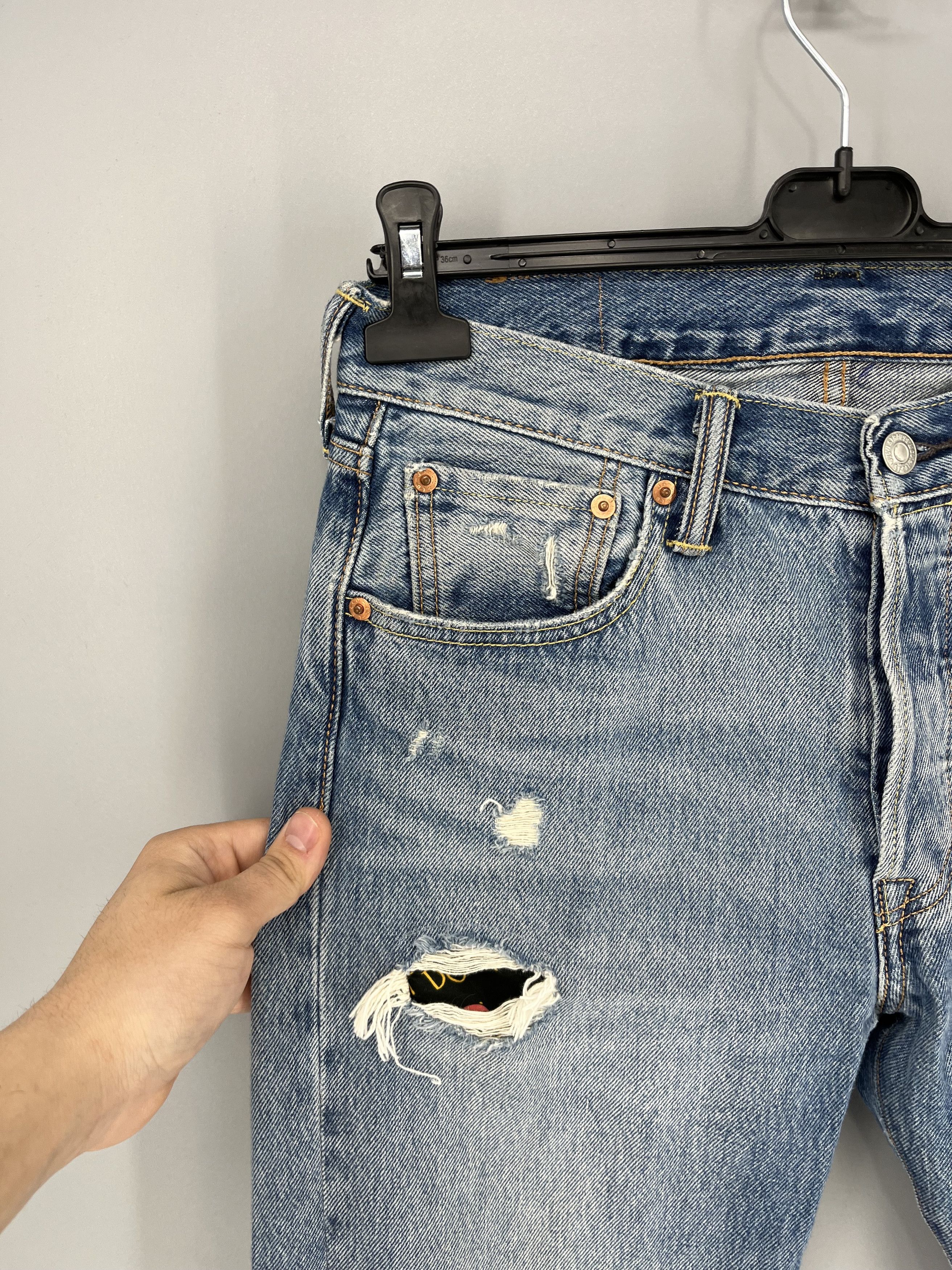 Levi's Remate Pantalon Mezclilla Levis 501 Casual Moda Envio Gratis Size US 30 / EU 46 - 6 Thumbnail
