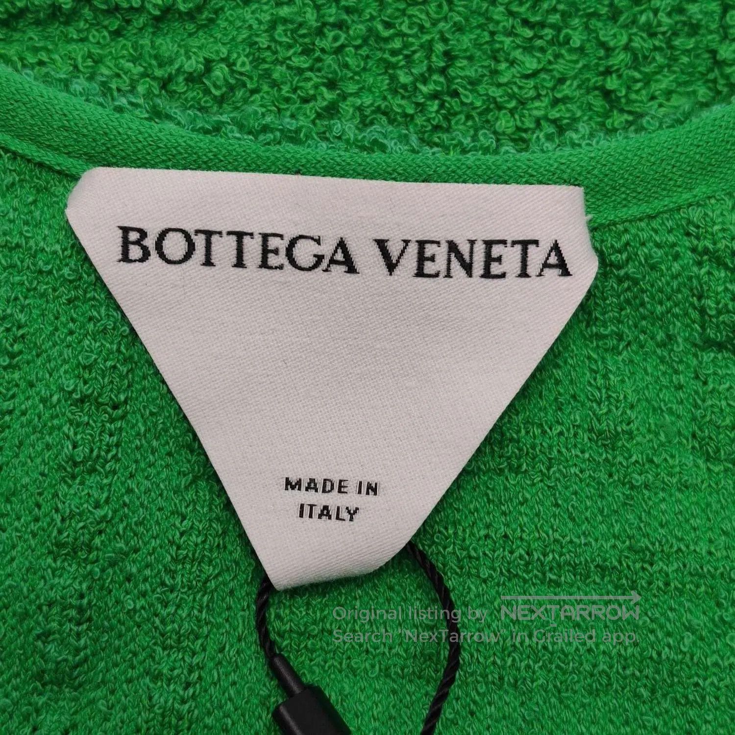 Louis Vuitton Bottega Veneta Green Intrecciato Cotton Vest M. Size US M / EU 48-50 / 2 - 3 Thumbnail