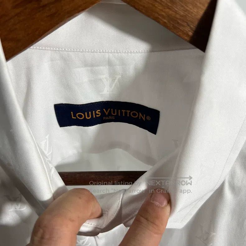 Louis Vuitton Louis Vuitton New full print short sleeve shirt Size US XL / EU 56 / 4 - 3 Thumbnail