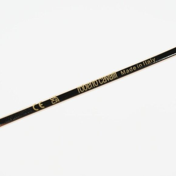Roberto Cavalli SRC032M 0300 Sunglasses Gold Aviator Frame  display picture 1