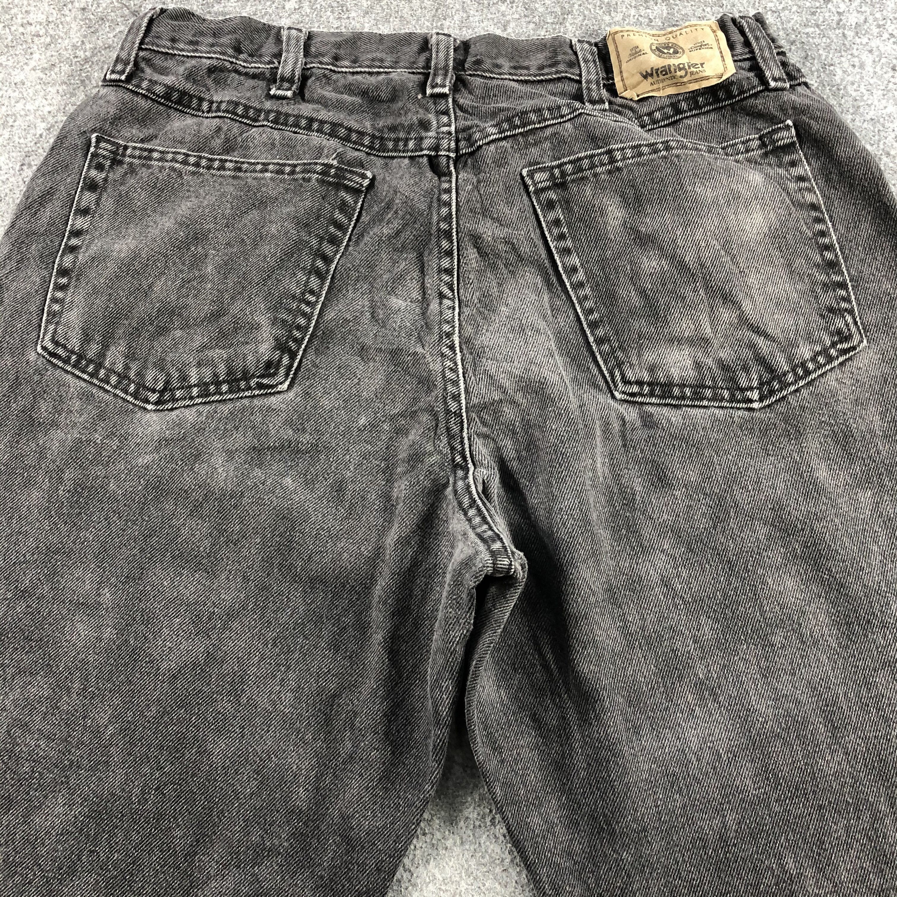 Vintage Vintage Faded Black Wrangler Jeans-J2294 Size US 33 - 4 Thumbnail