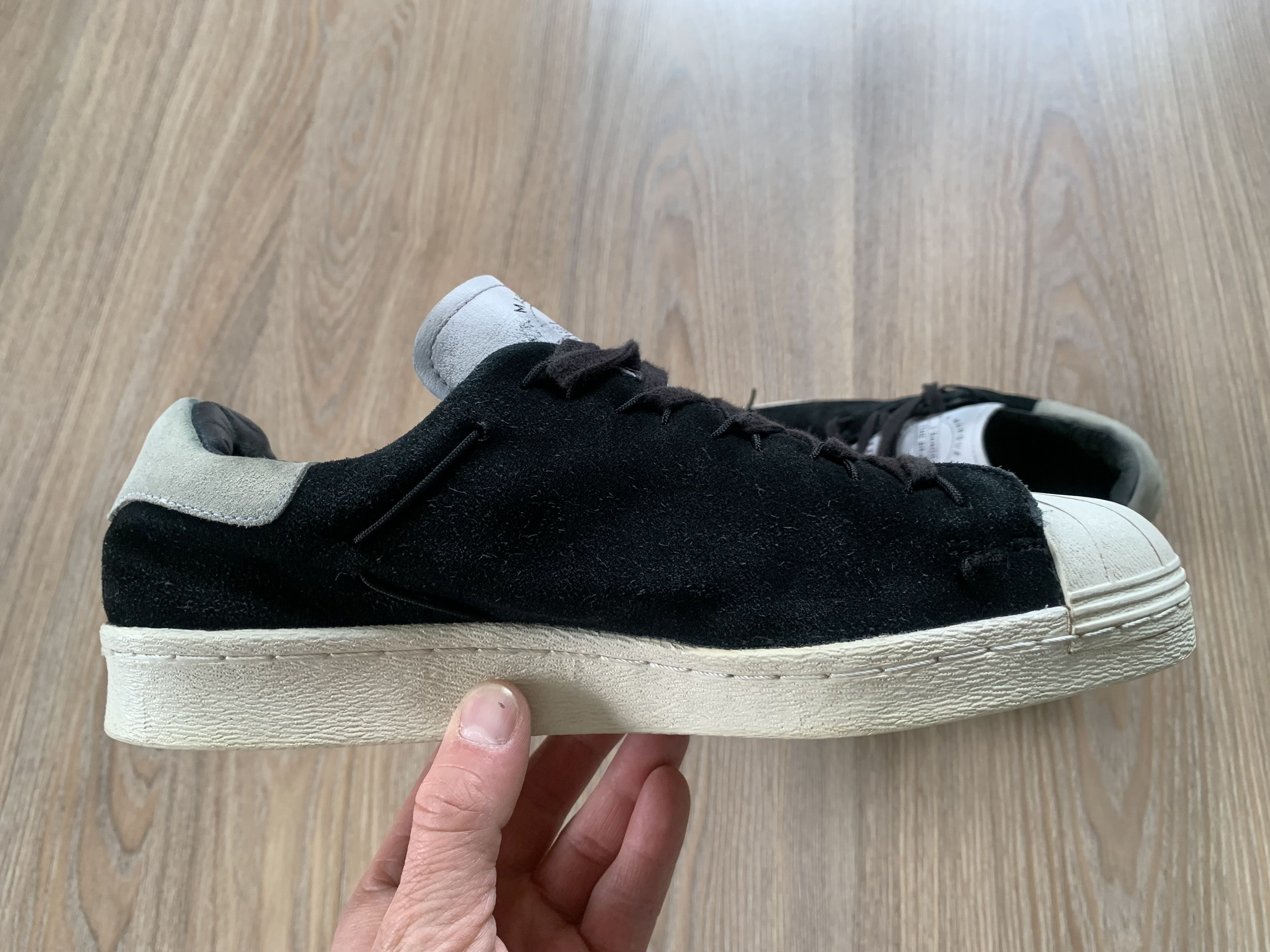 Adidas × Y-3 Adidas Superstar Y-3 Super Knot Core Black White Sneakers Size US 8 / EU 41 - 5 Thumbnail