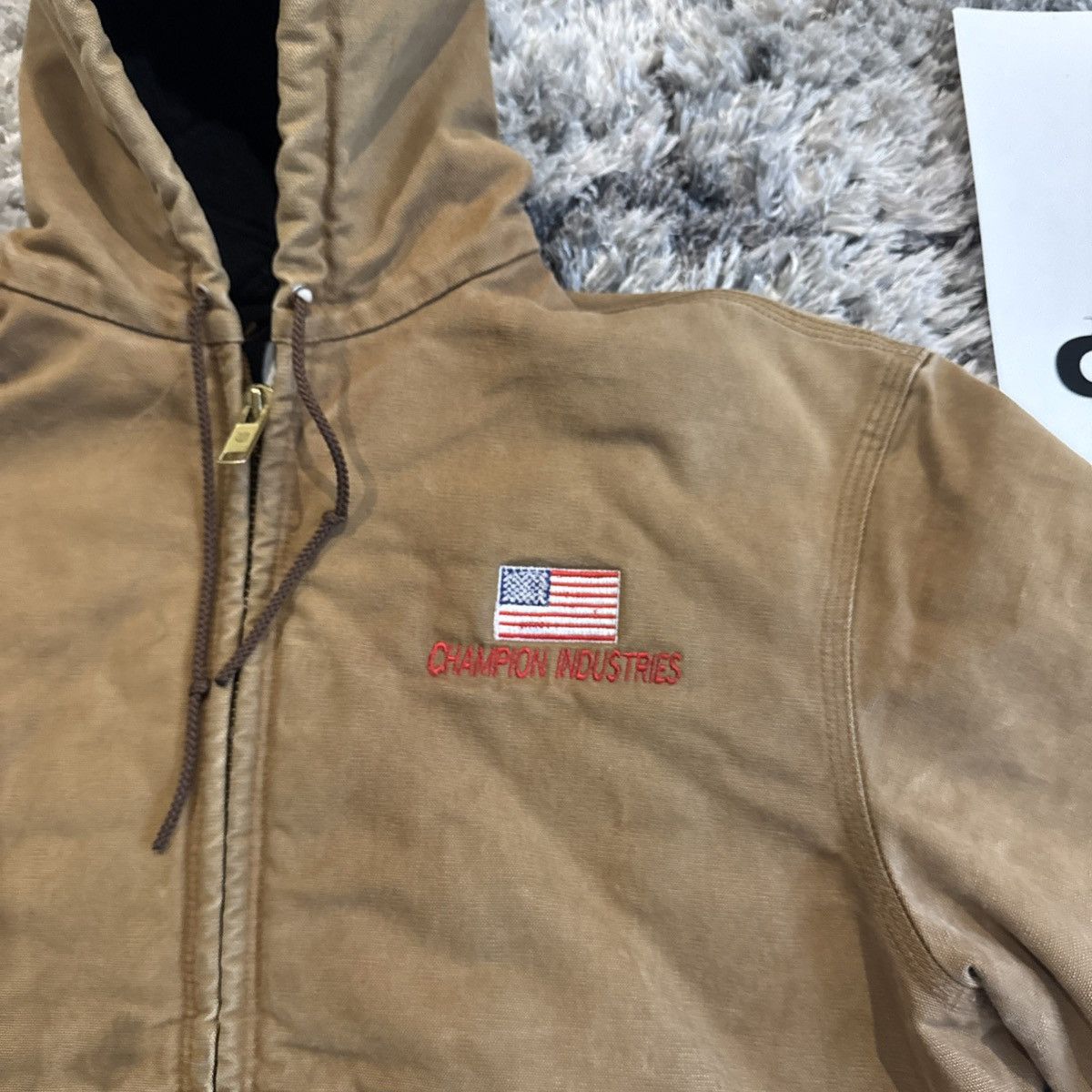Carhartt Vintage 00s Carhartt Brown J04 BRN Workwear Jacket Men’s XL Size US XL / EU 56 / 4 - 7 Thumbnail