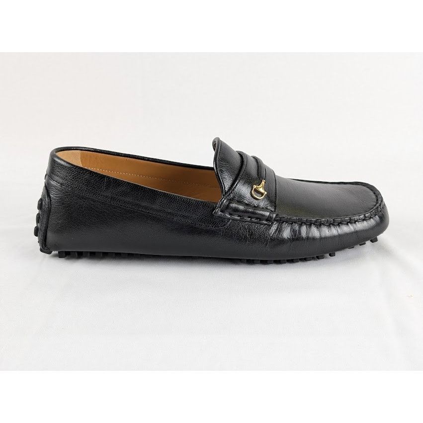 Gucci o1rshd1 Q:2 / Moccasin Leather R.S Quentin in Nero Size US 9.5 / EU 42-43 - 7 Thumbnail