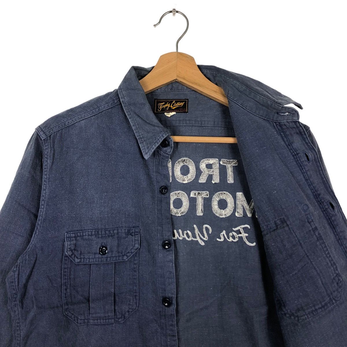 Japanese Brand 🔥90’s Vintage Work Jacket Racing Wear Trophy Motor Oil Size US M / EU 48-50 / 2 - 10 Thumbnail
